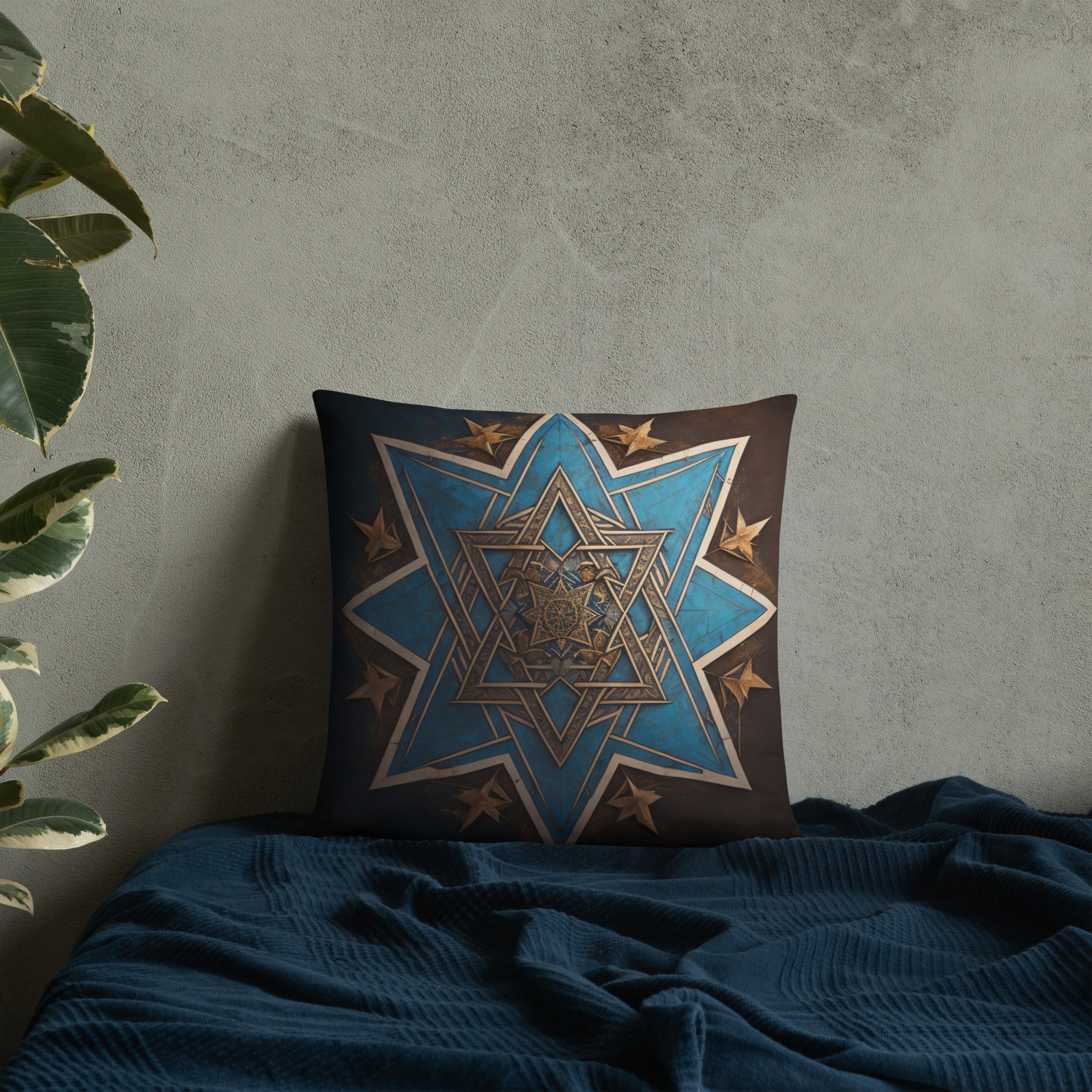 Brave Honor | Star of David | Pillow Case