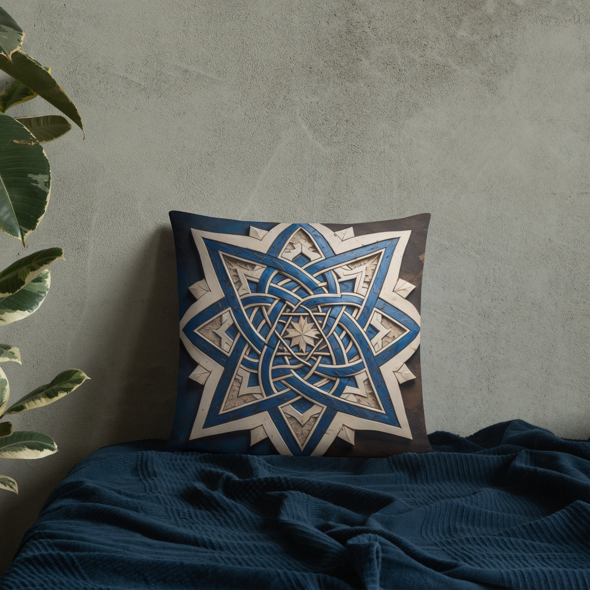Brave Honor | Star of David | Pillow Case