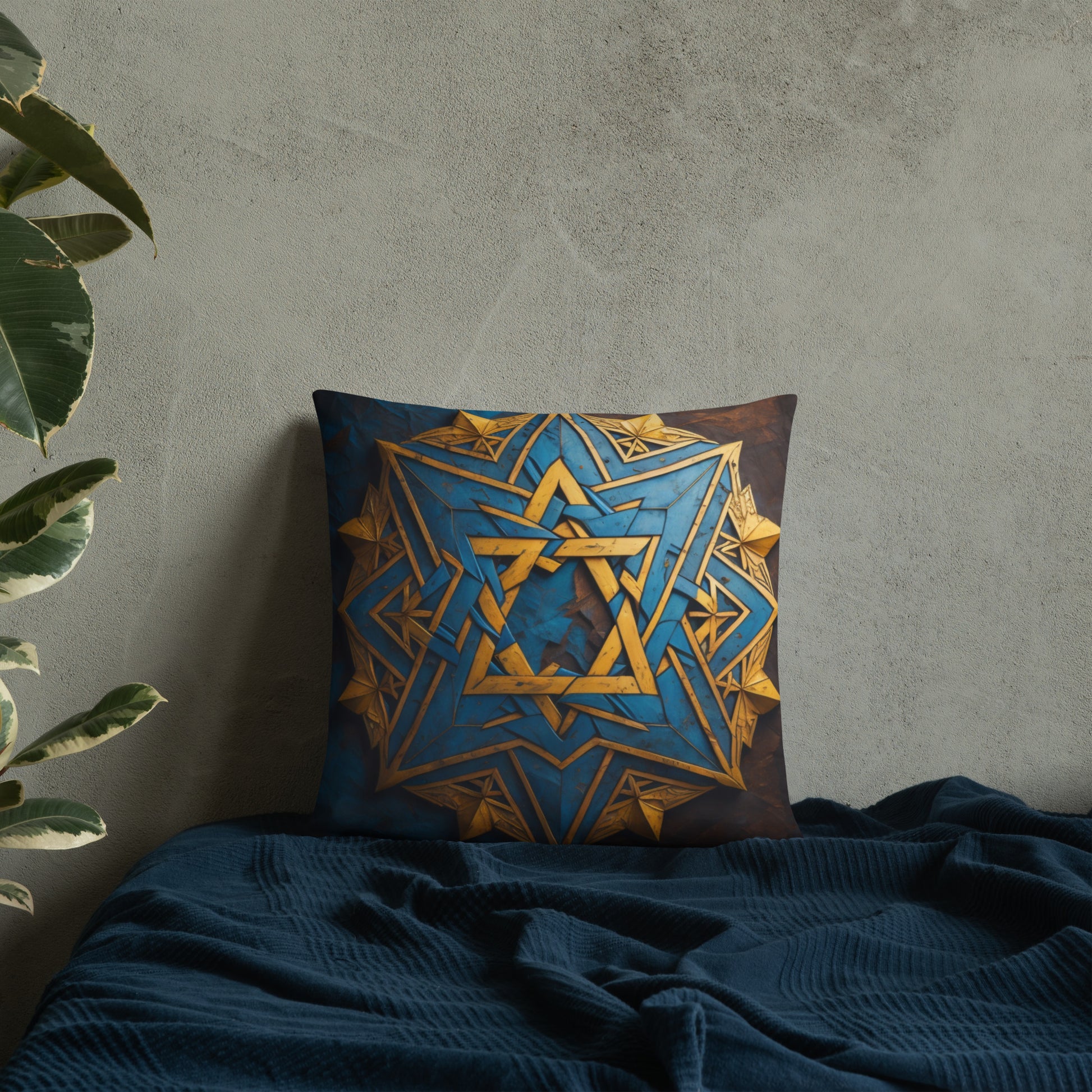 Brave Honor | Star of David | Pillow Case