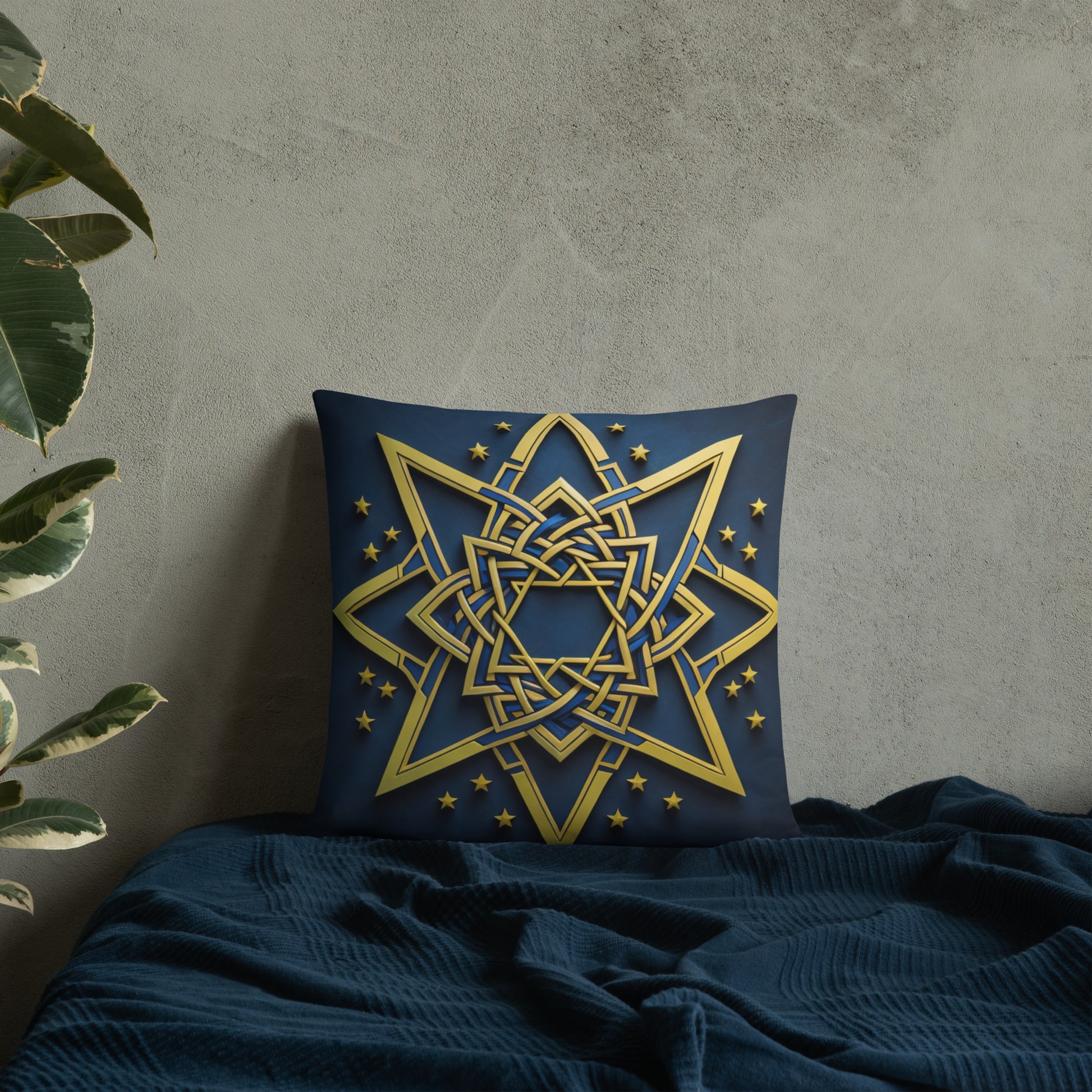 Brave Honor | Star of David | Pillow Case