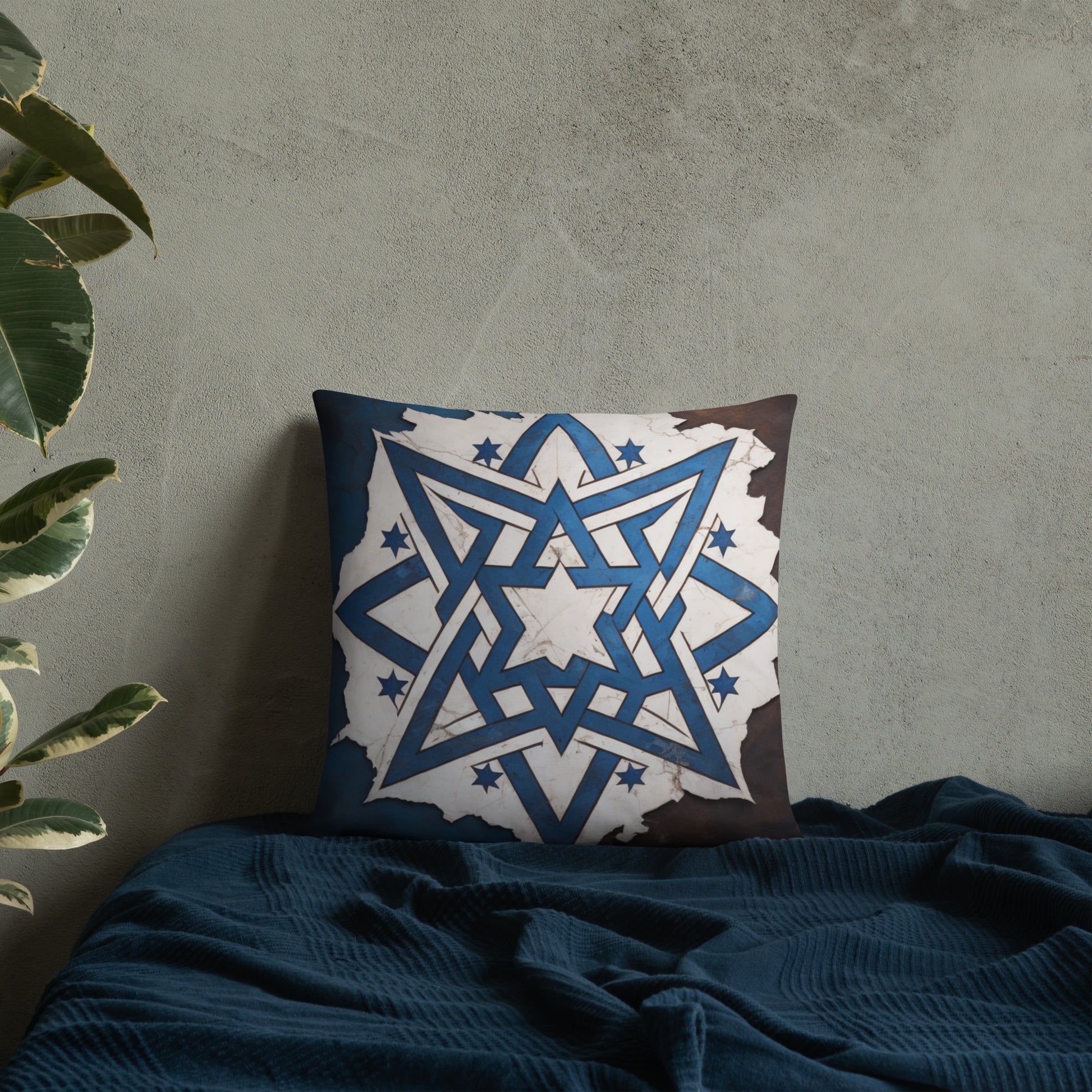Brave Honor | Star of David | Pillow Case