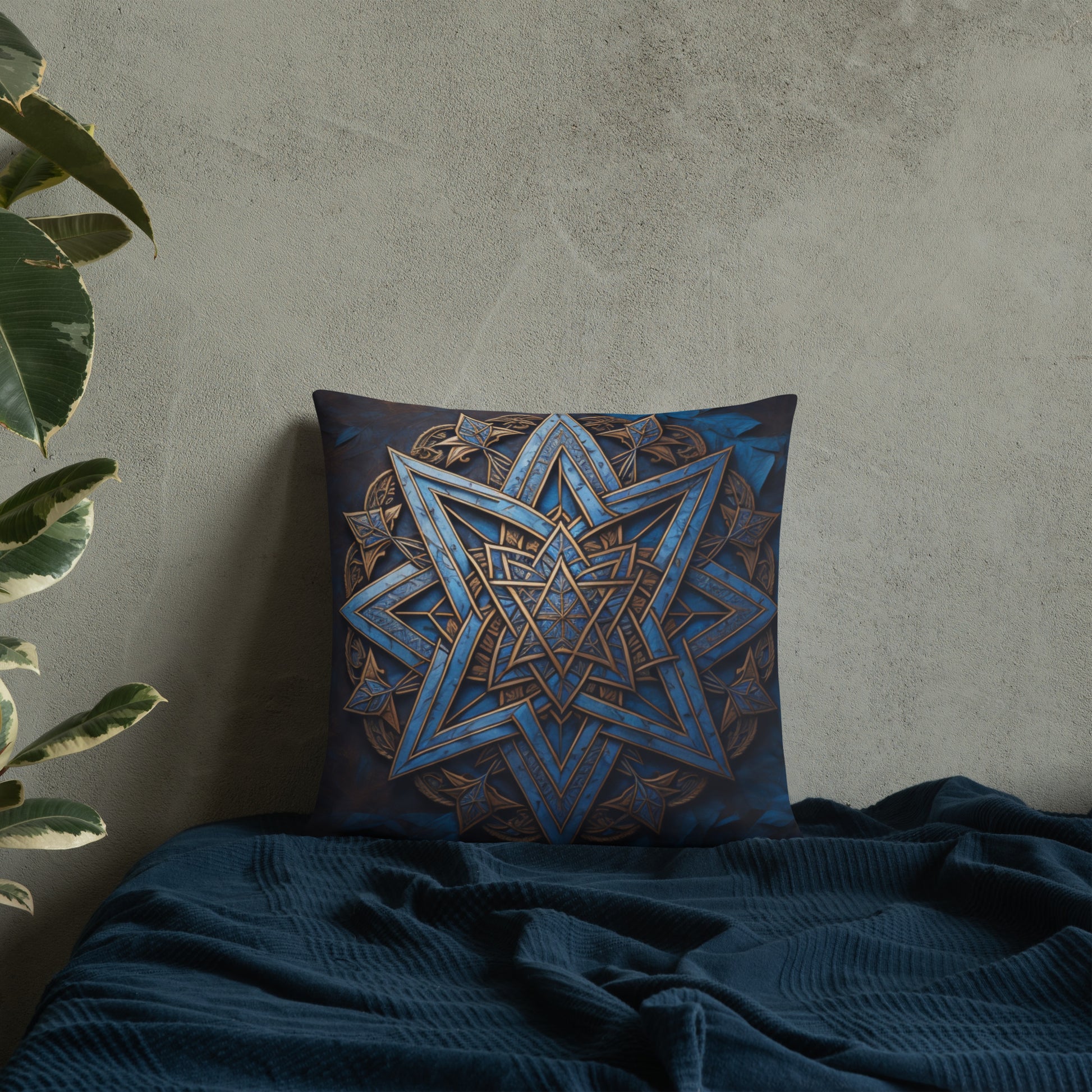 Brave Honor | Star of David | Pillow Case