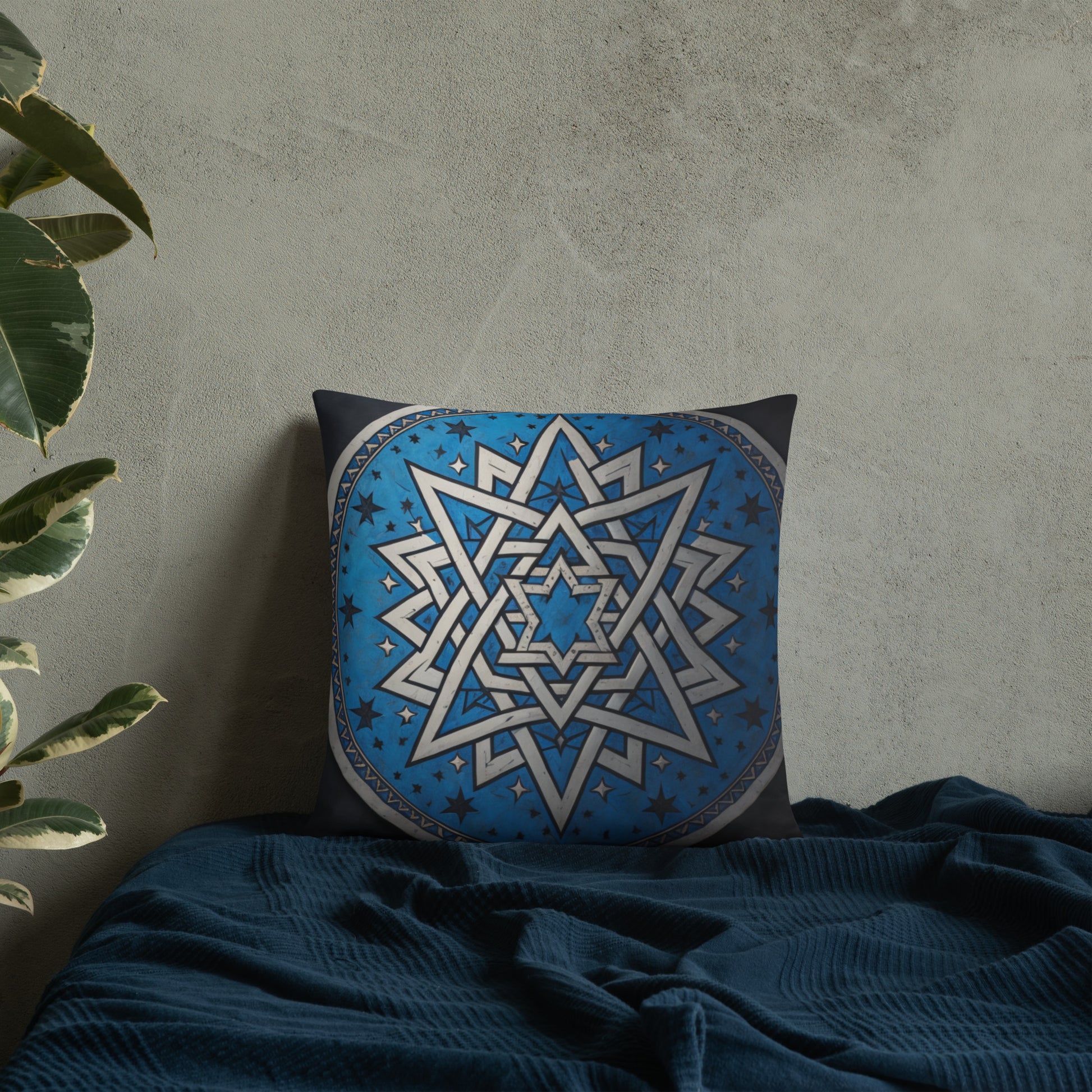 Brave Honor | Star of David | Pillow Case