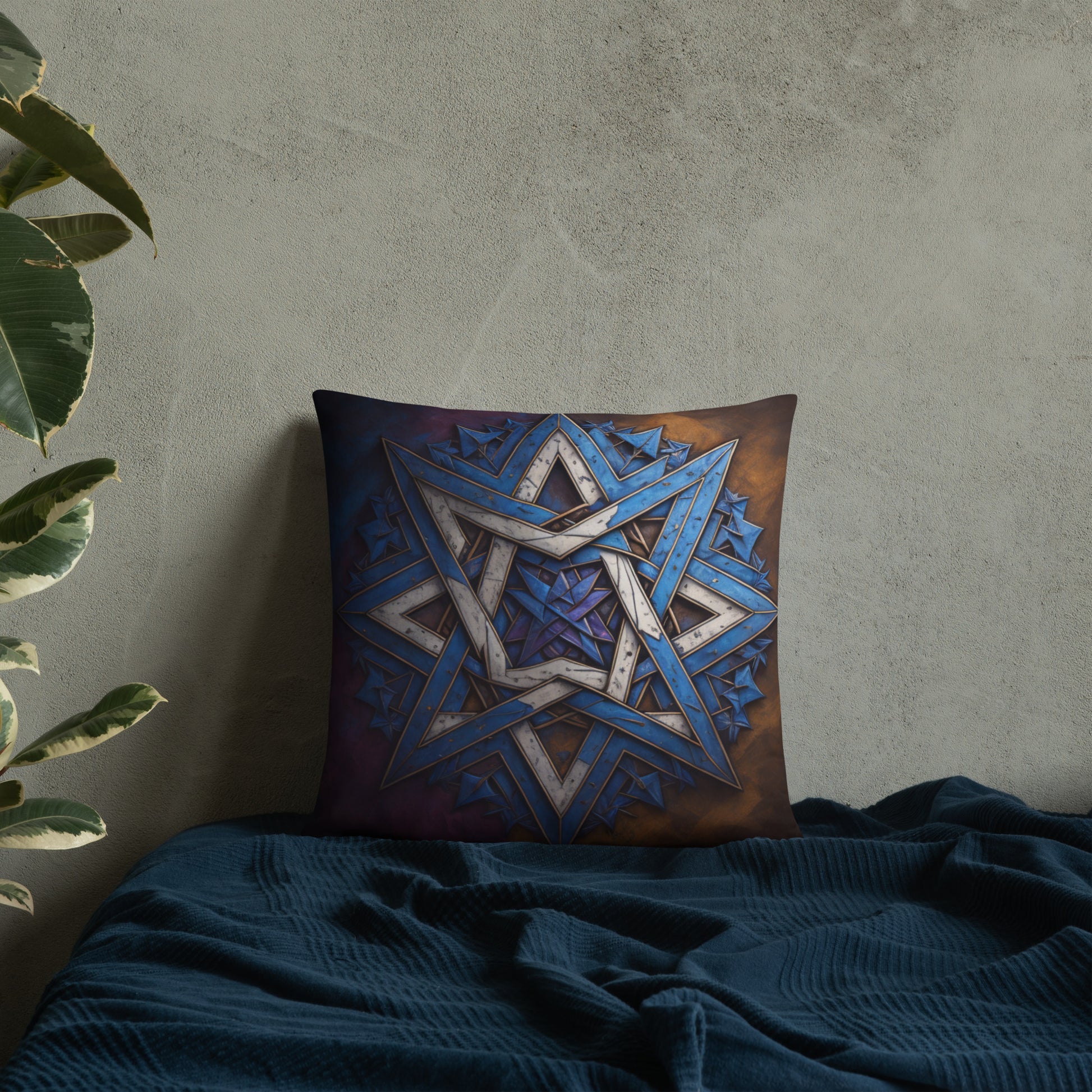 Brave Honor | Star of David | Pillow Case