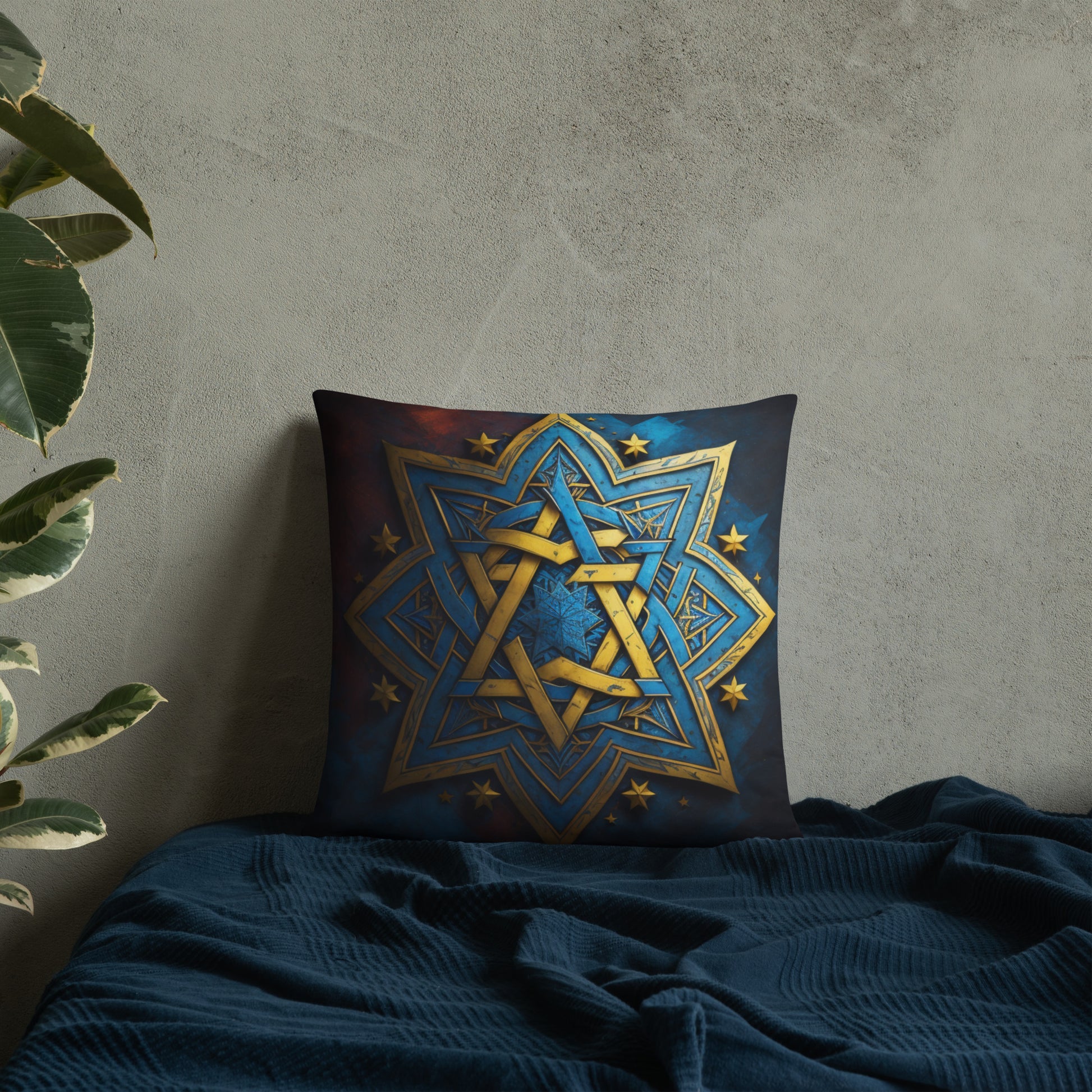 Brave Honor | Star of David | Pillow Case