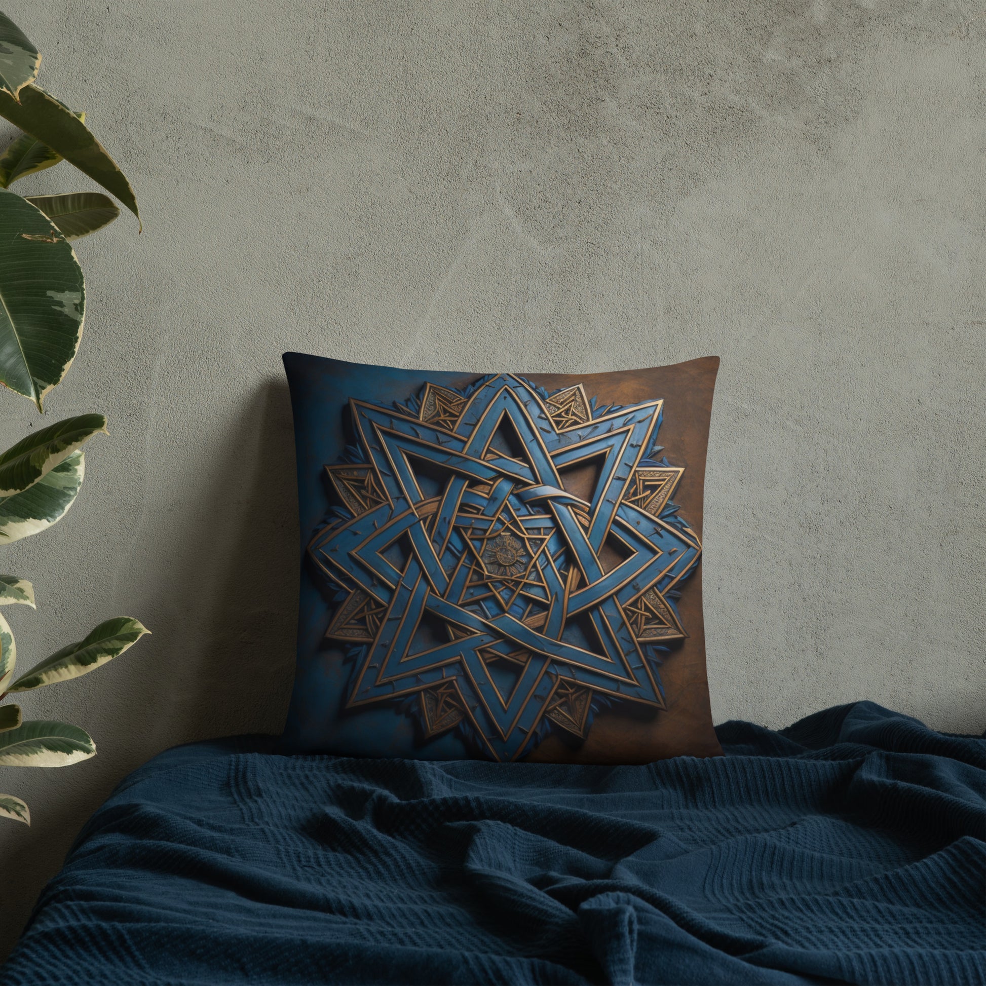 Brave Honor | Star of David | Pillow Case