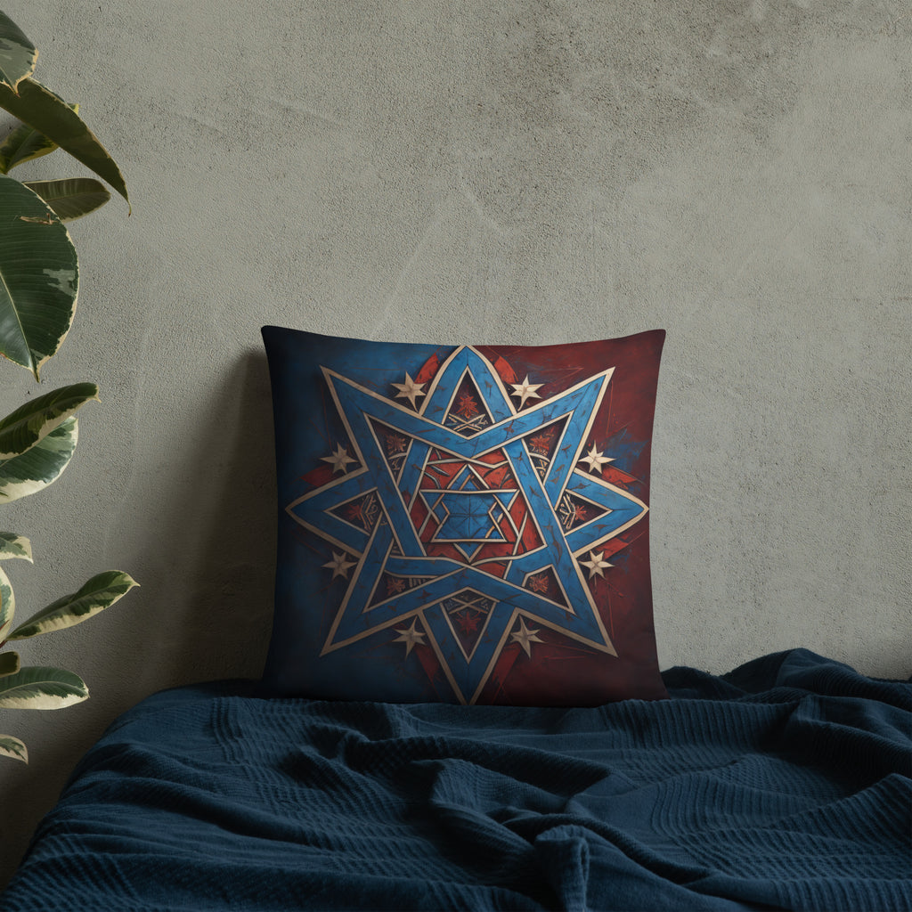 Brave Honor | Star of David | Pillow Case