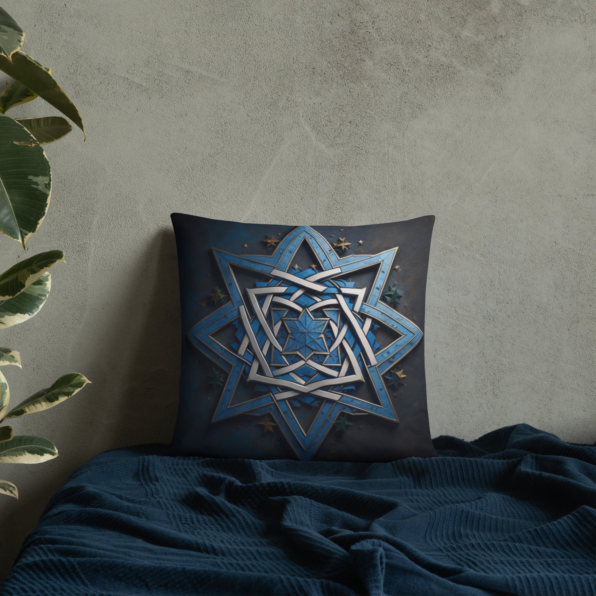 Brave Honor | Star of David | Pillow Case