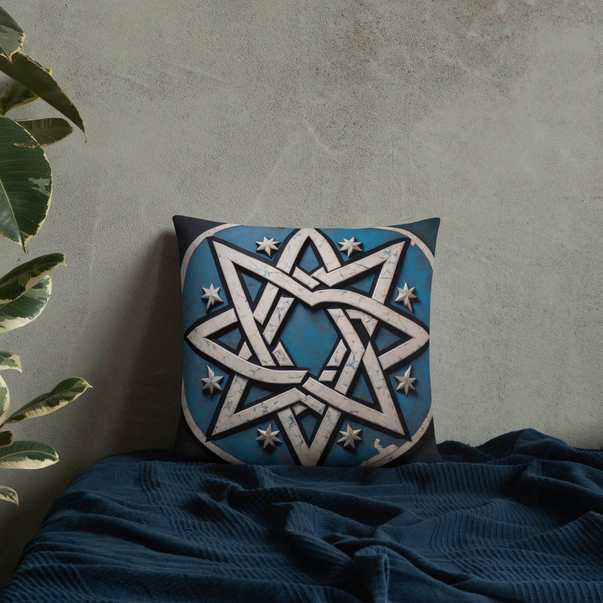 Brave Honor | Star of David | Pillow Case