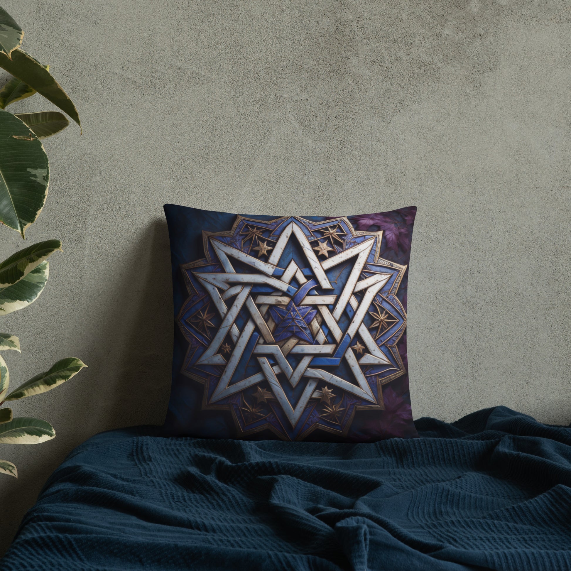 Brave Honor | Star of David | Pillow Case