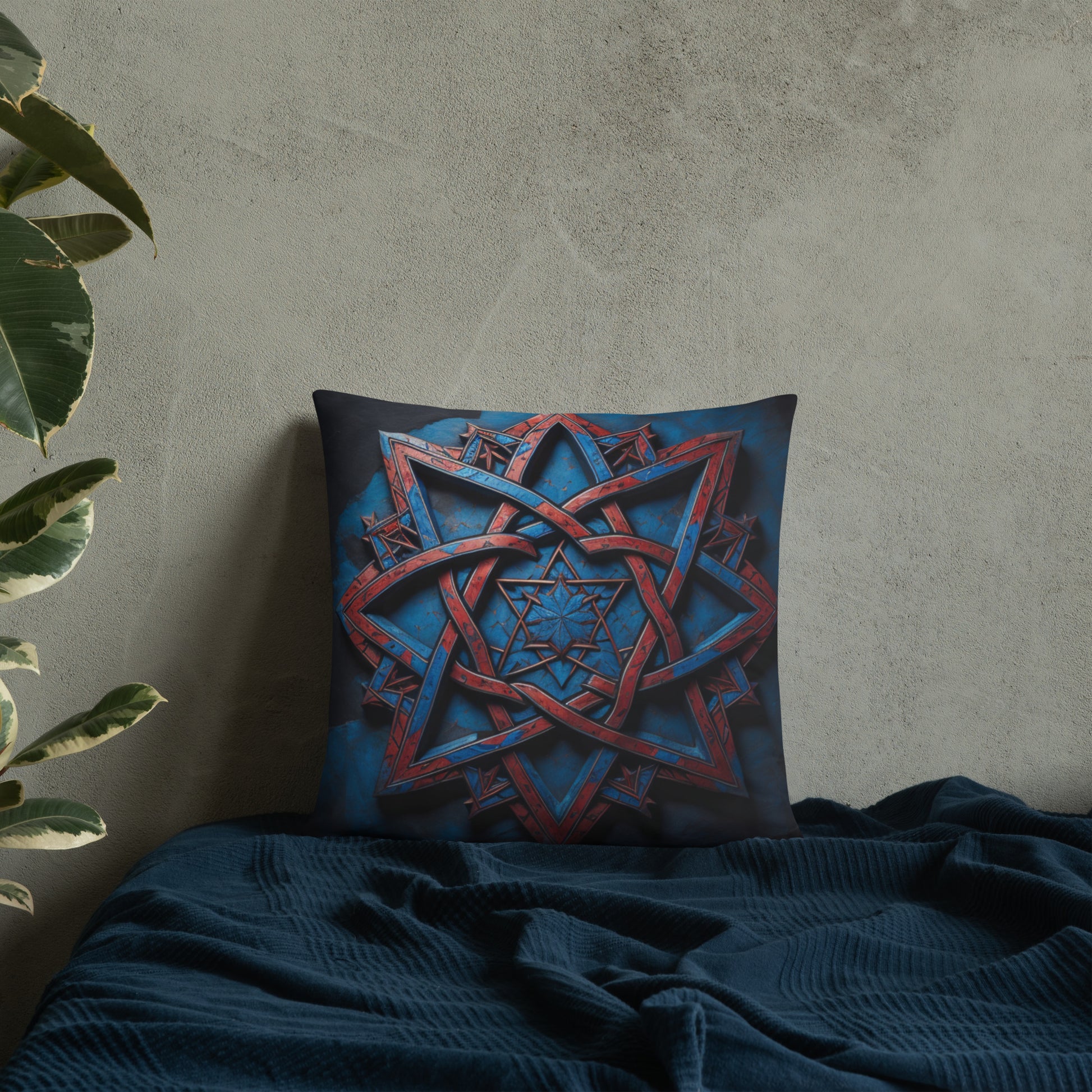 Brave Honor | Star of David | Pillow Case