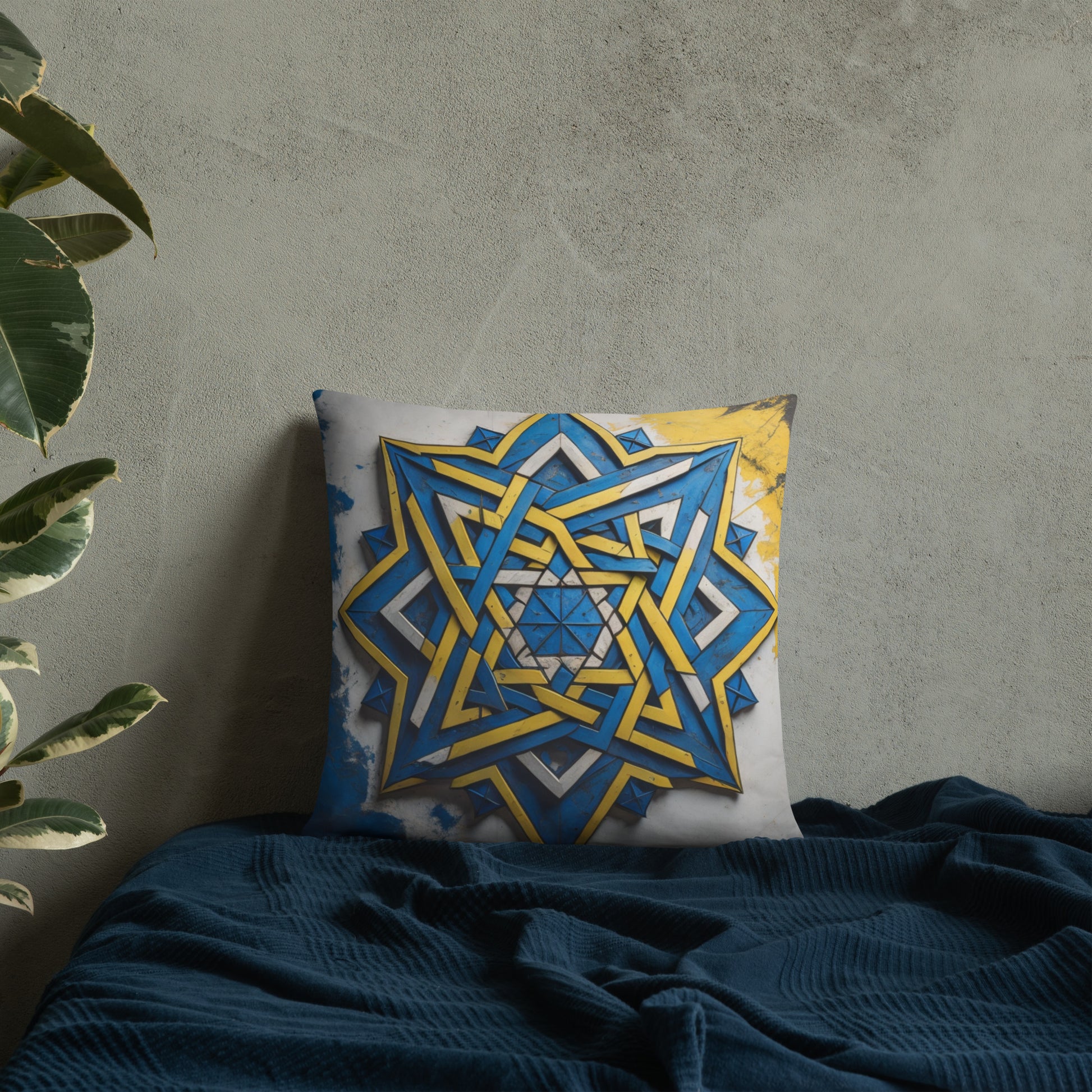 Brave Honor | Star of David | Pillow Case