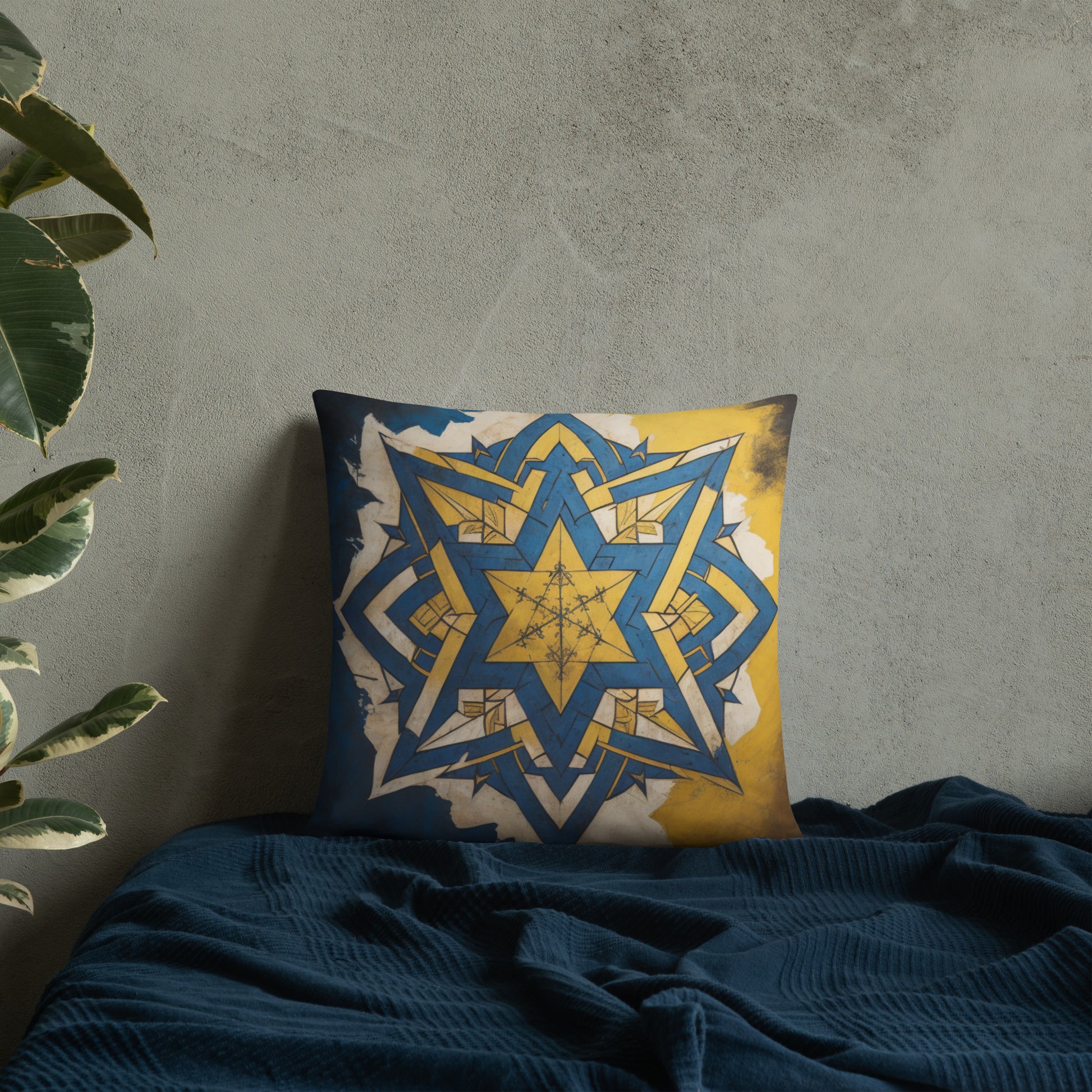 Brave Honor | Star of David | Pillow Case