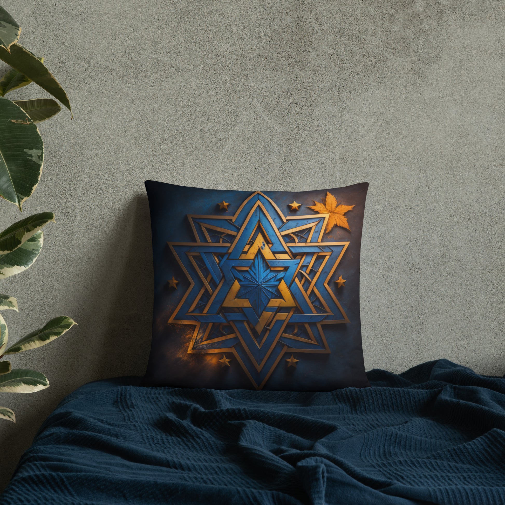 Brave Honor | Star of David | Pillow Case
