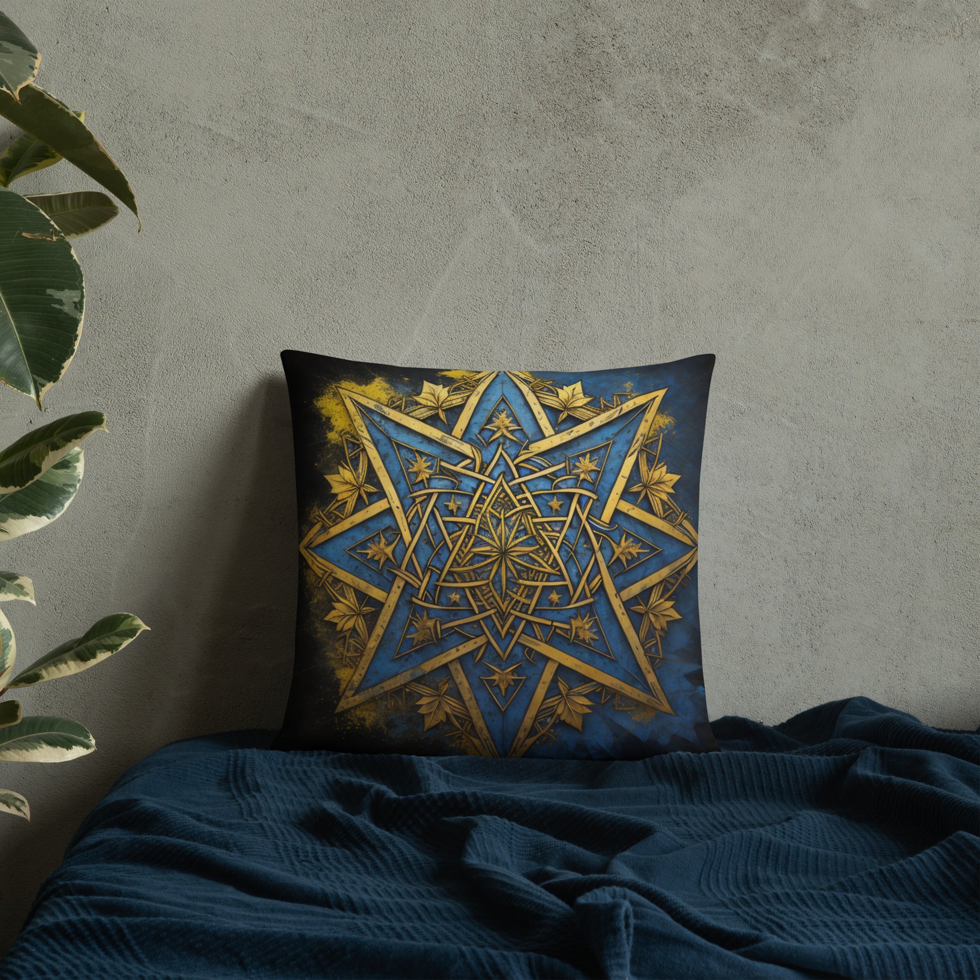 Brave Honor | Star of David | Pillow Case
