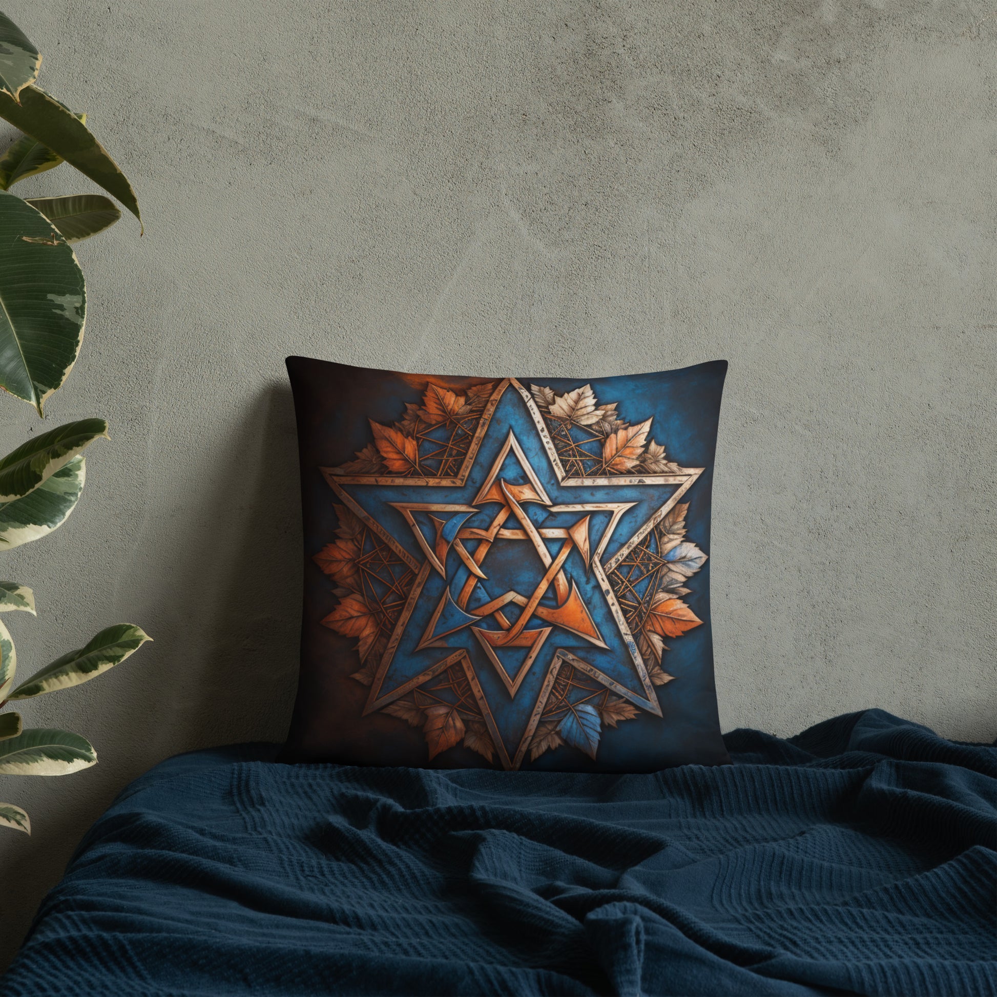 Brave Honor | Star of David | Pillow Case