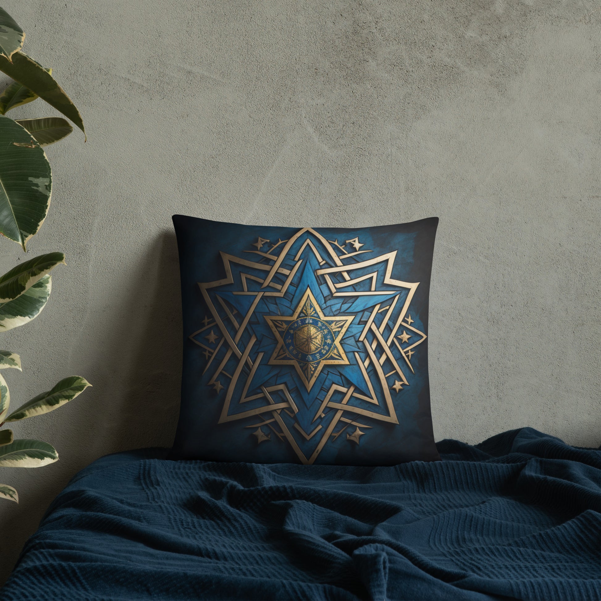 Brave Honor | Star of David | Pillow Case