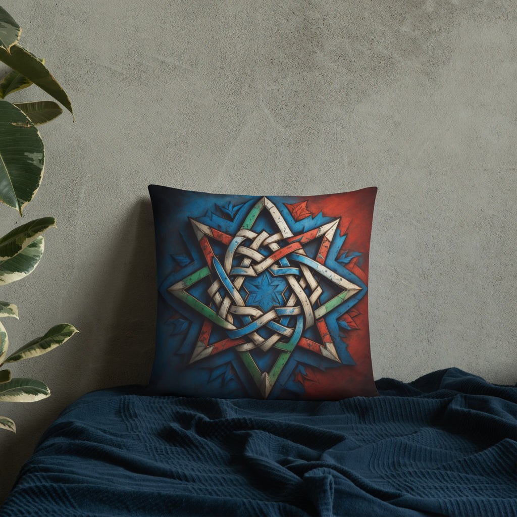 Brave Honor | Star of David | Pillow Case