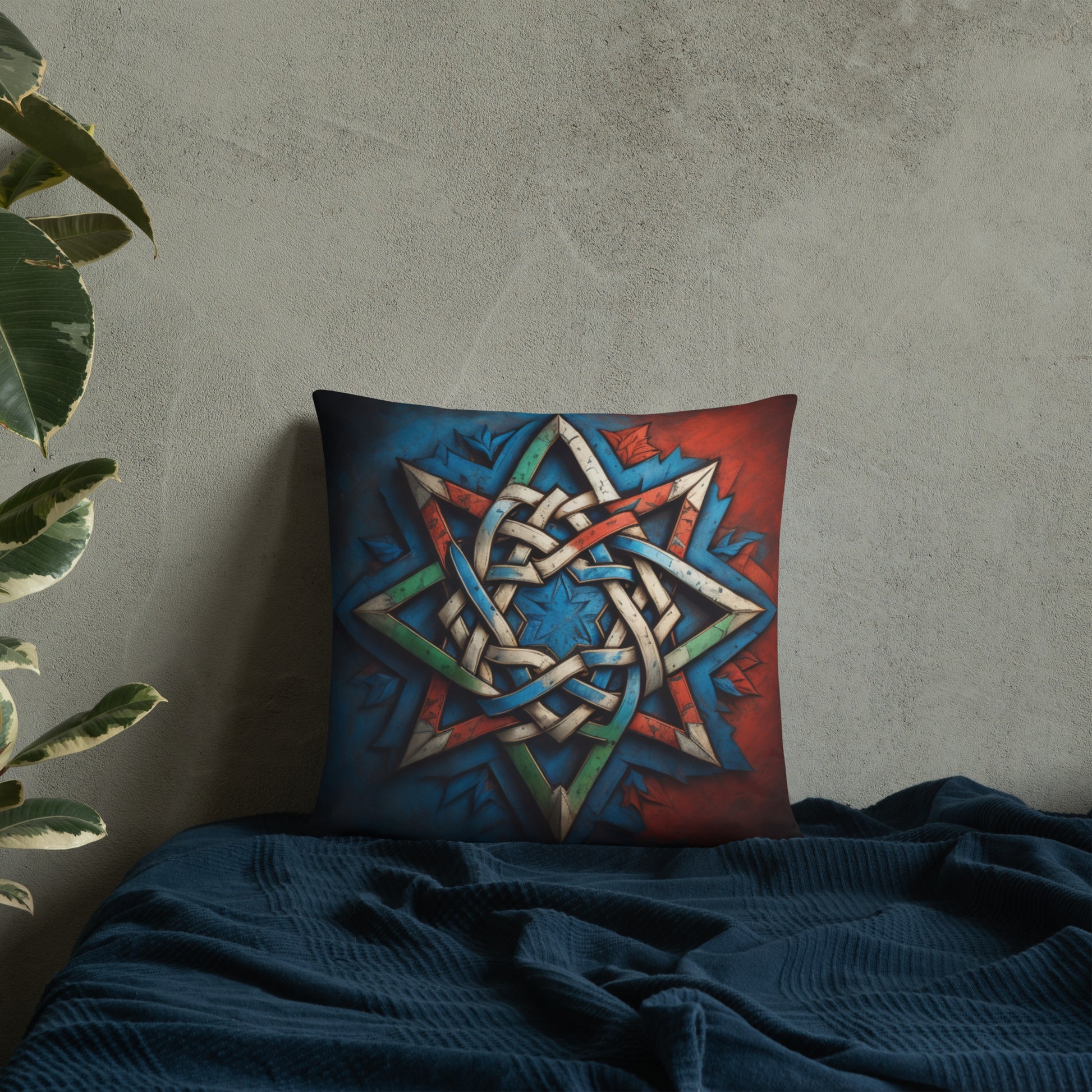 Brave Honor | Star of David | Pillow Case