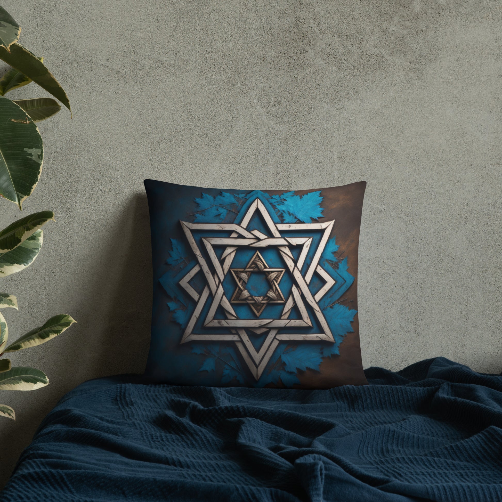 Brave Honor | Star of David | Pillow Case
