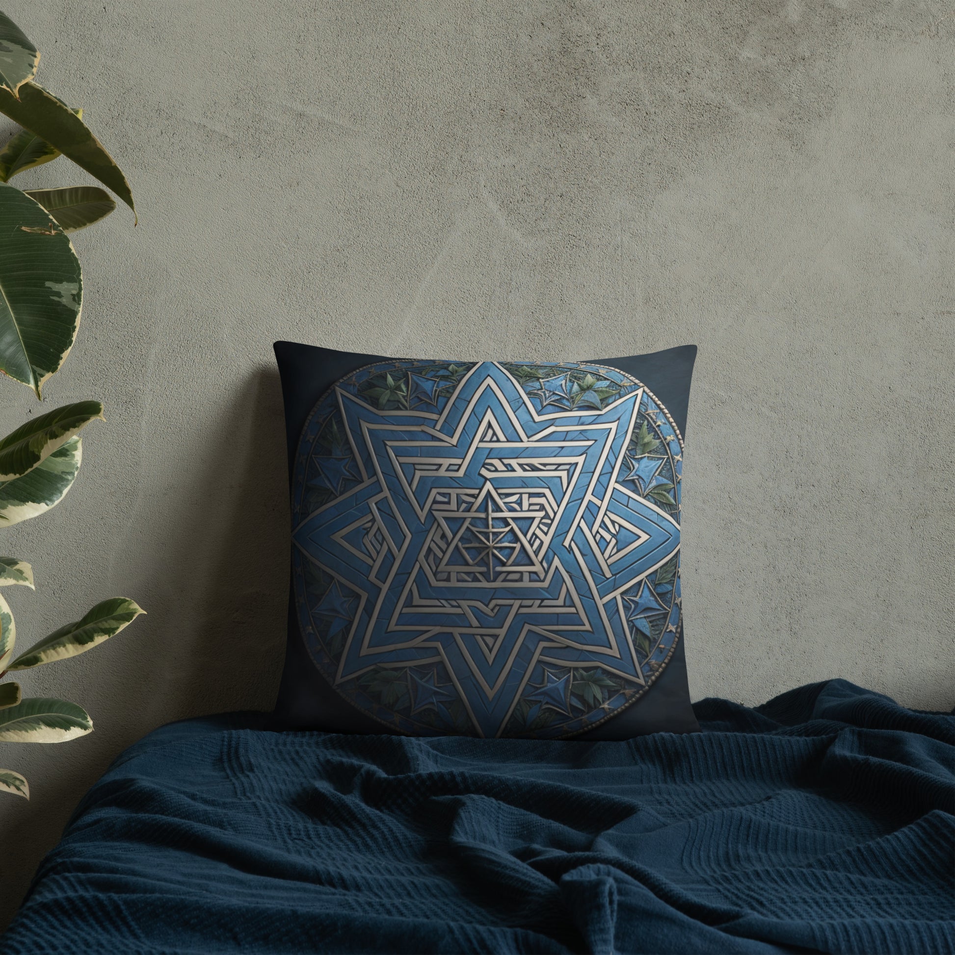 Brave Honor | Star of David | Pillow Case