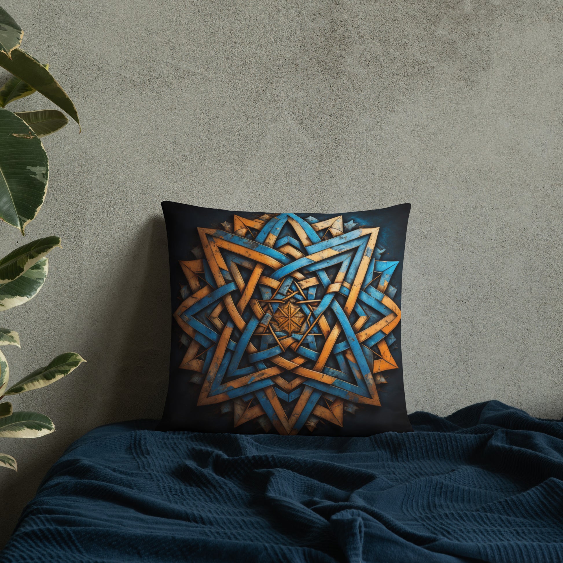 Brave Honor | Star of David | Pillow Case