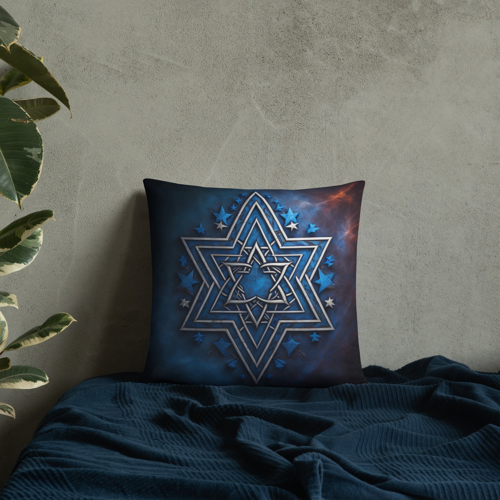 Brave Honor | Star of David | Pillow Case