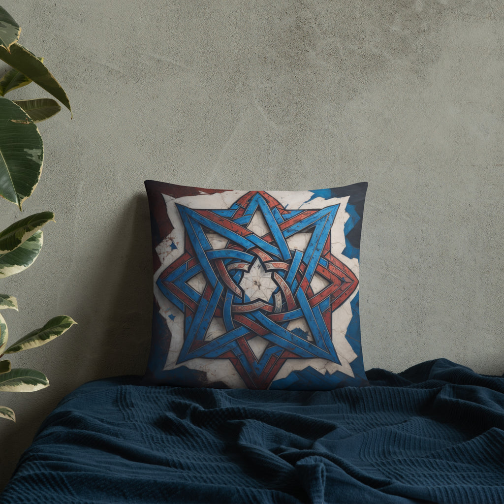 Brave Honor | Star of David | Pillow Case