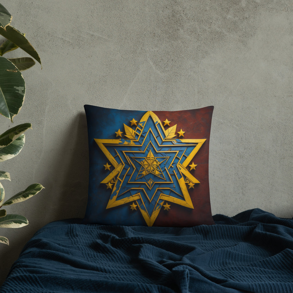 Brave Honor | Star of David | Pillow Case