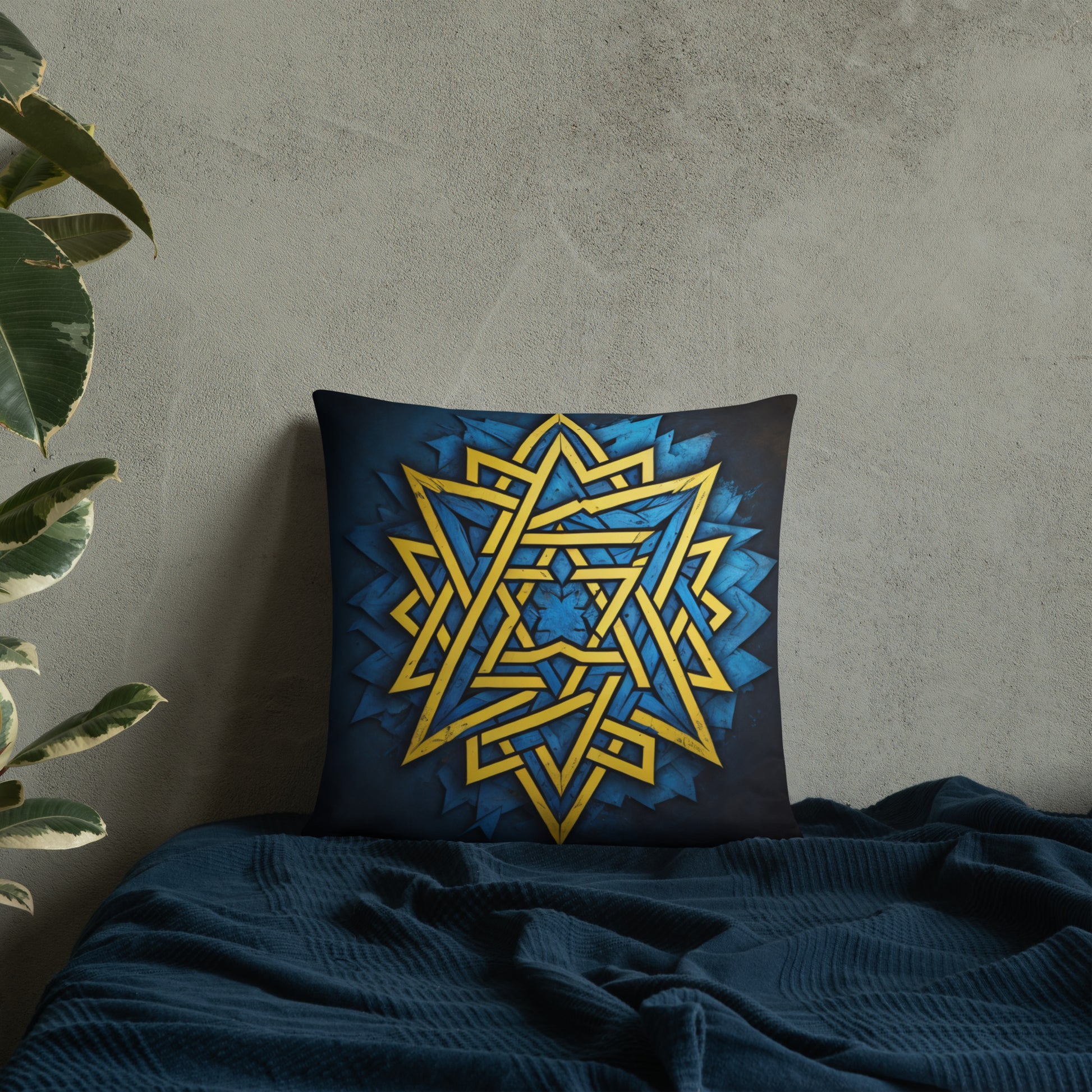 Brave Honor | Star of David | Pillow Case