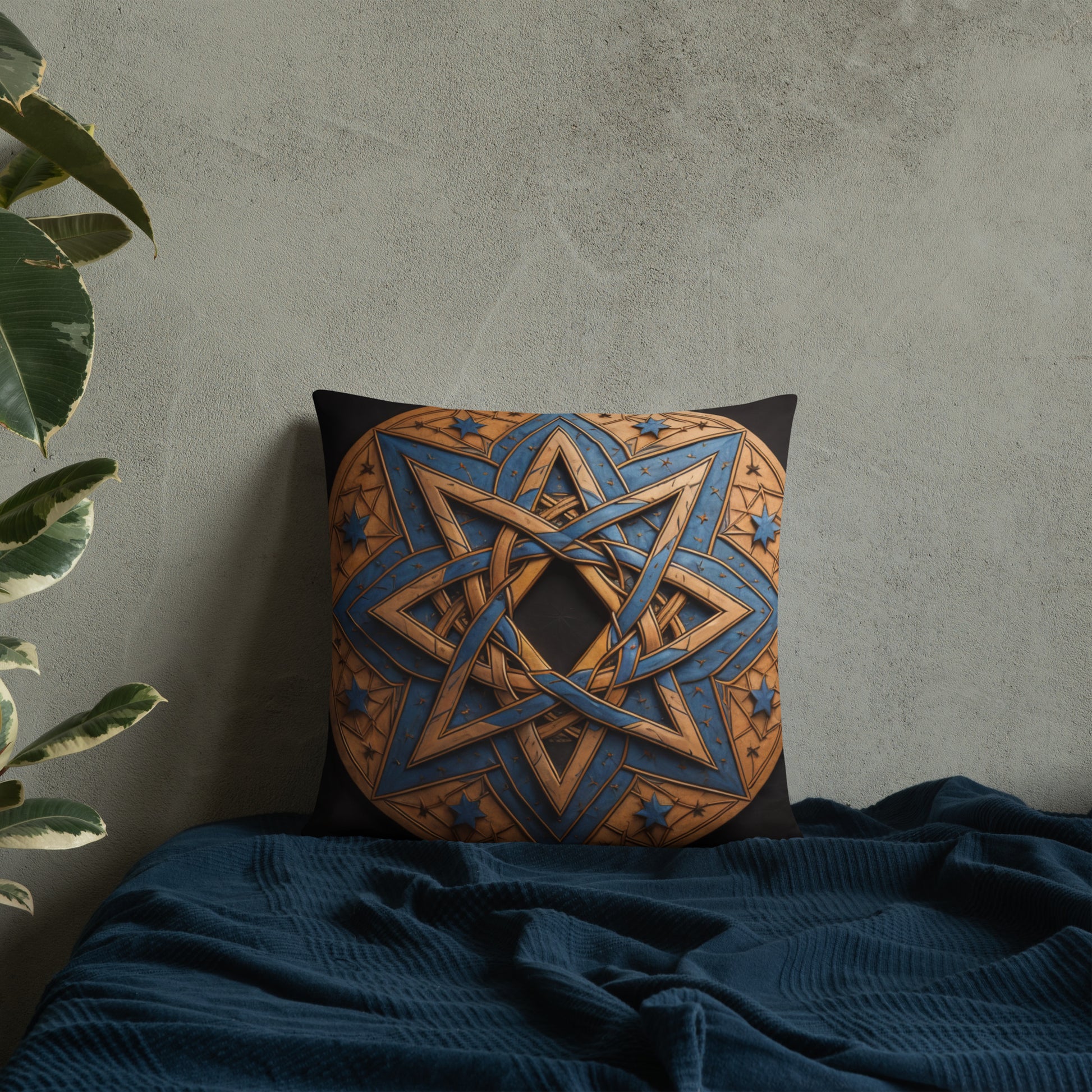 Brave Honor | Star of David | Pillow Case