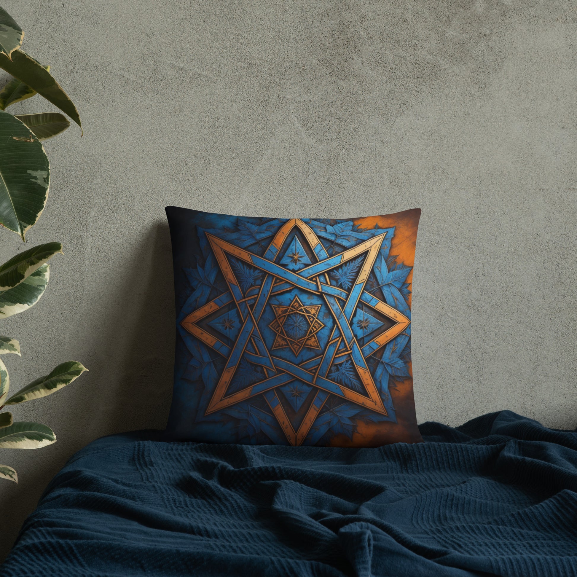 Brave Honor | Star of David | Pillow Case