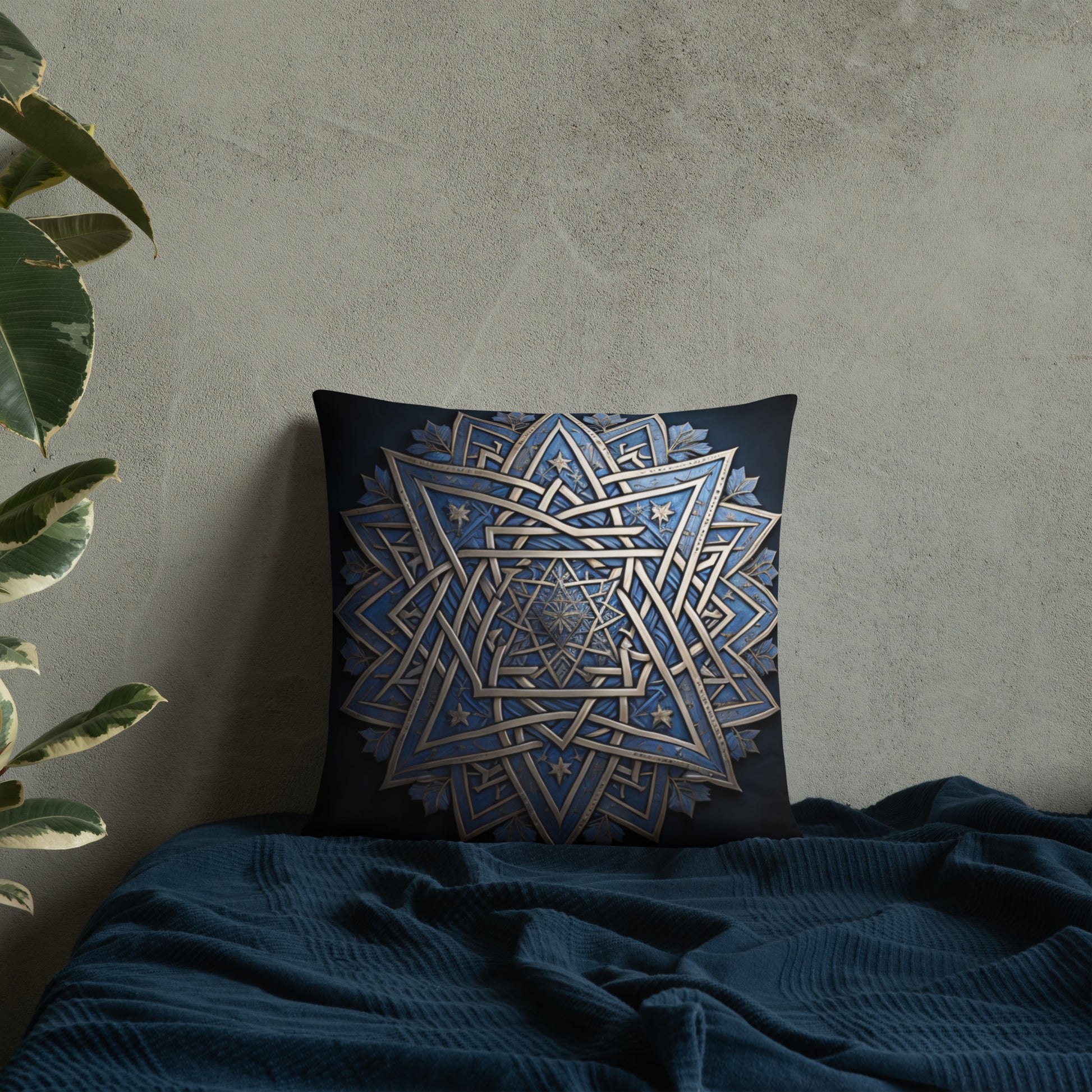 Brave Honor | Star of David | Pillow Case