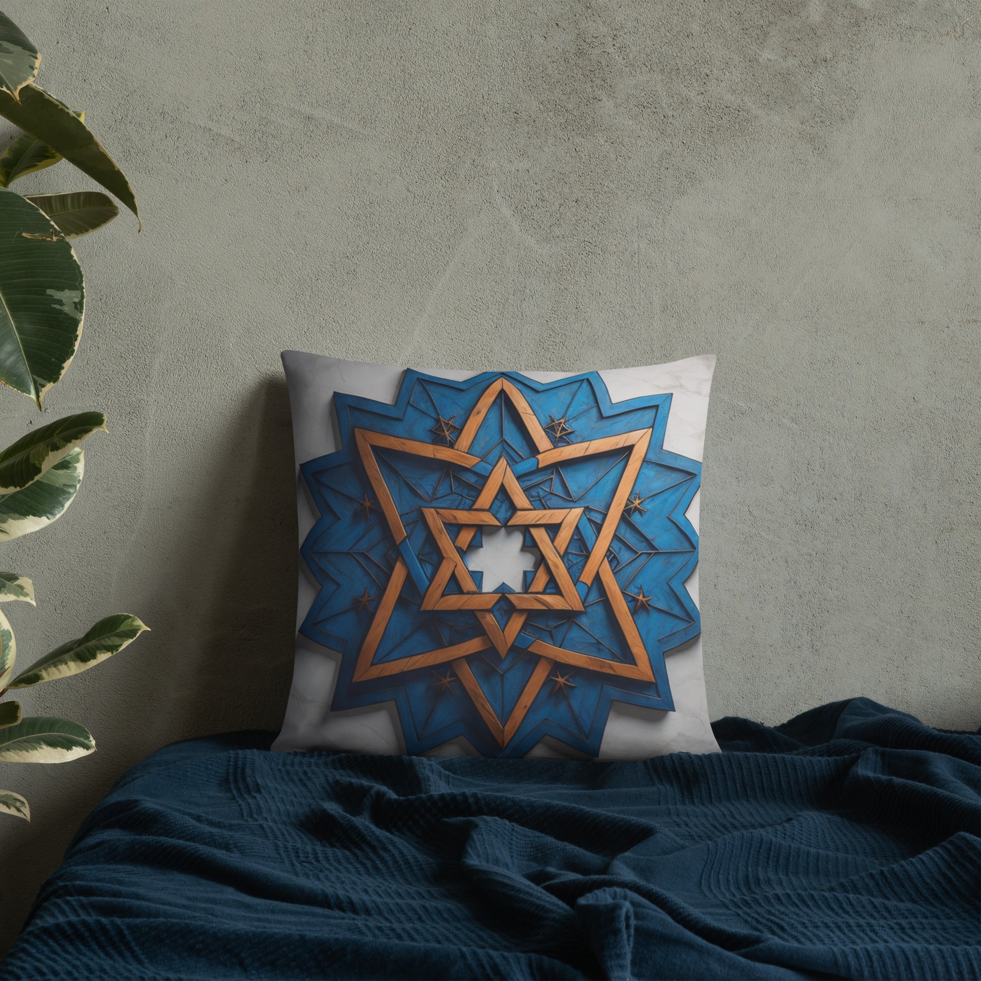 Brave Honor | Star of David | Pillow Case