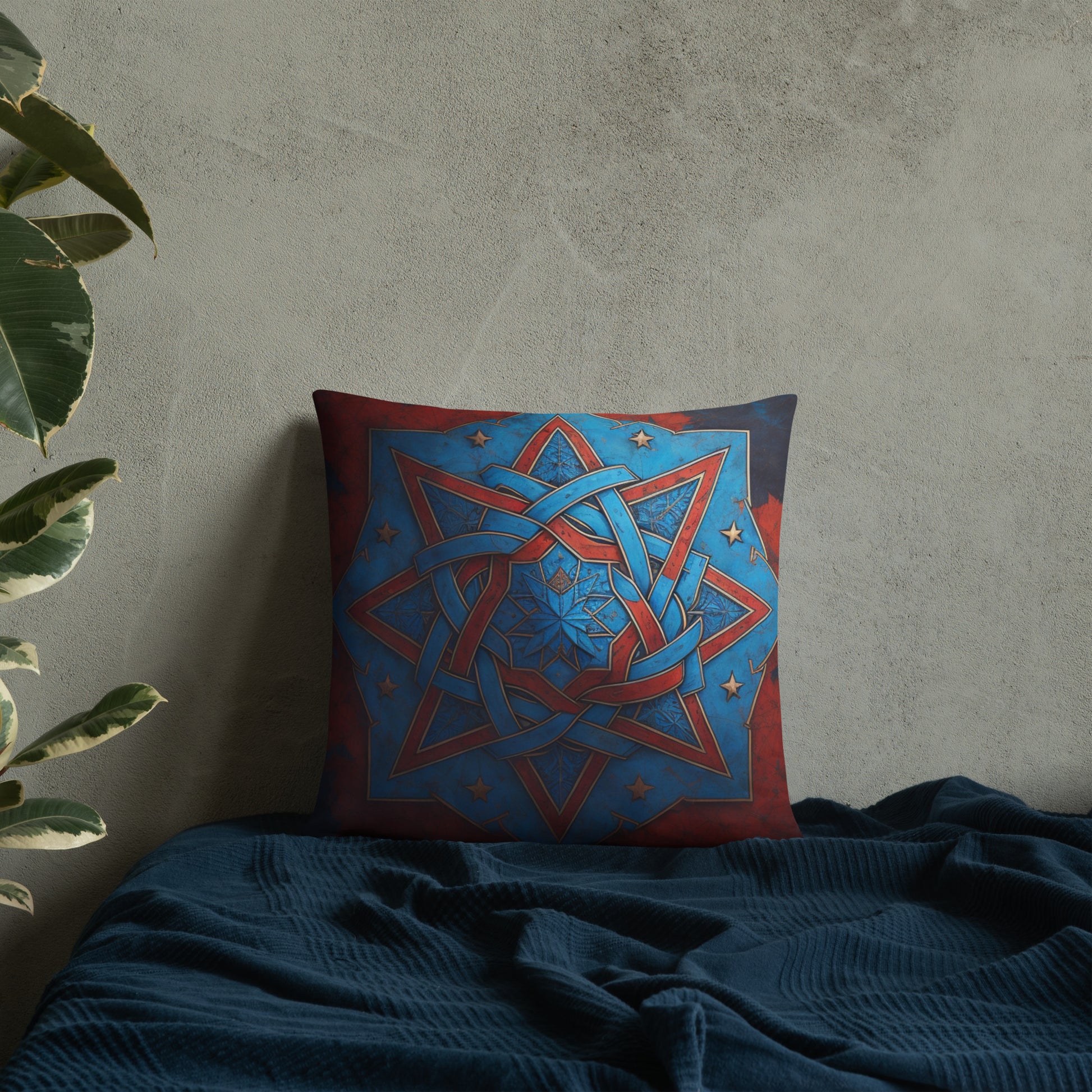 Brave Honor | Star of David | Pillow Case