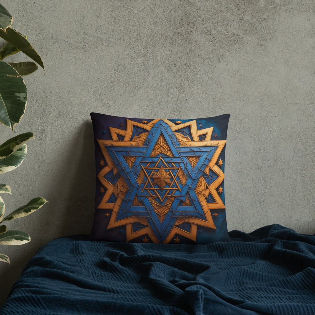 Brave Honor | Star of David | Pillow Case