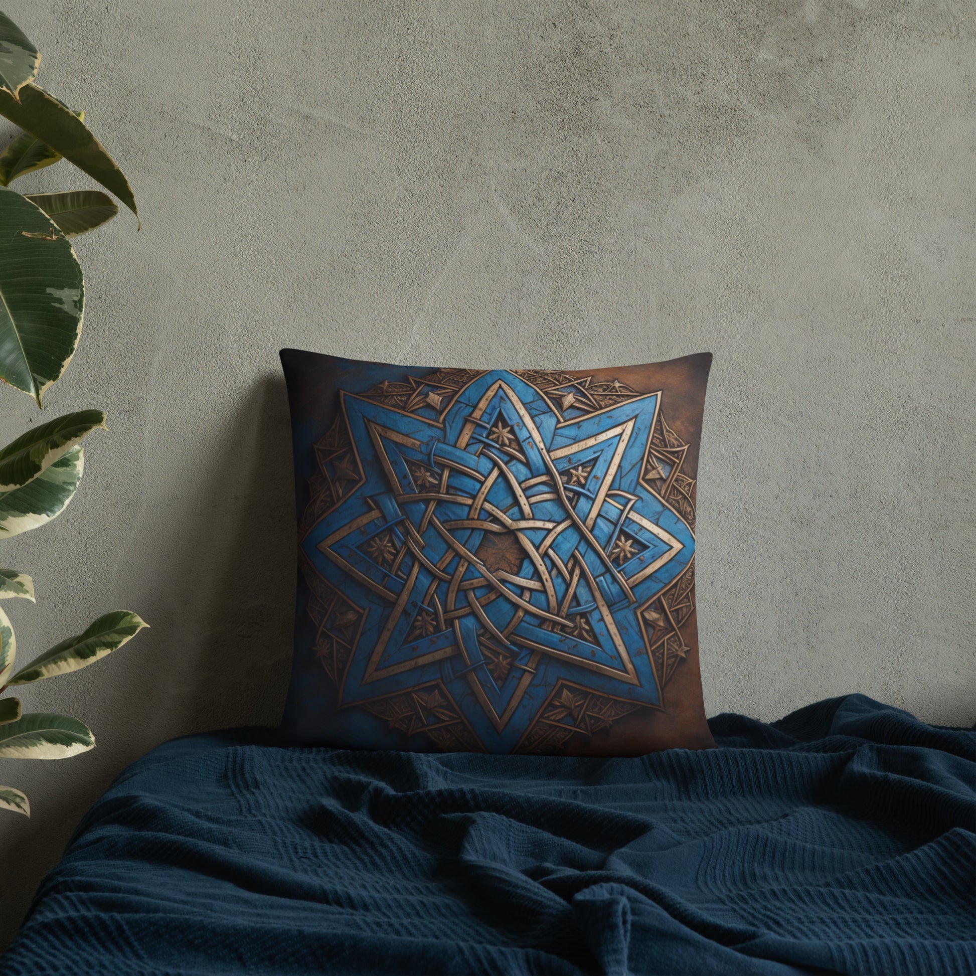 Brave Honor | Star of David | Pillow Case
