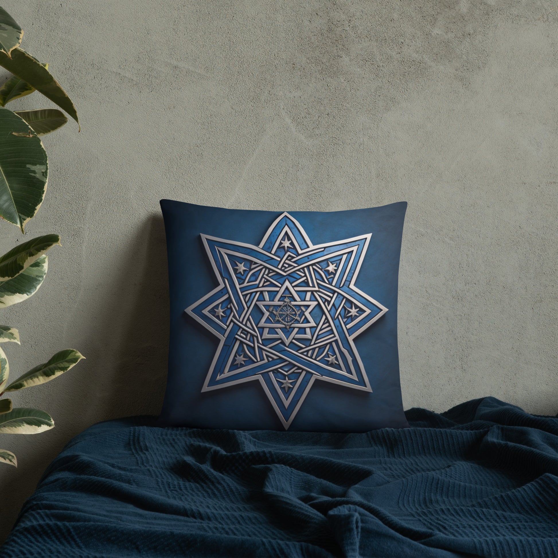 Brave Honor | Star of David | Pillow Case