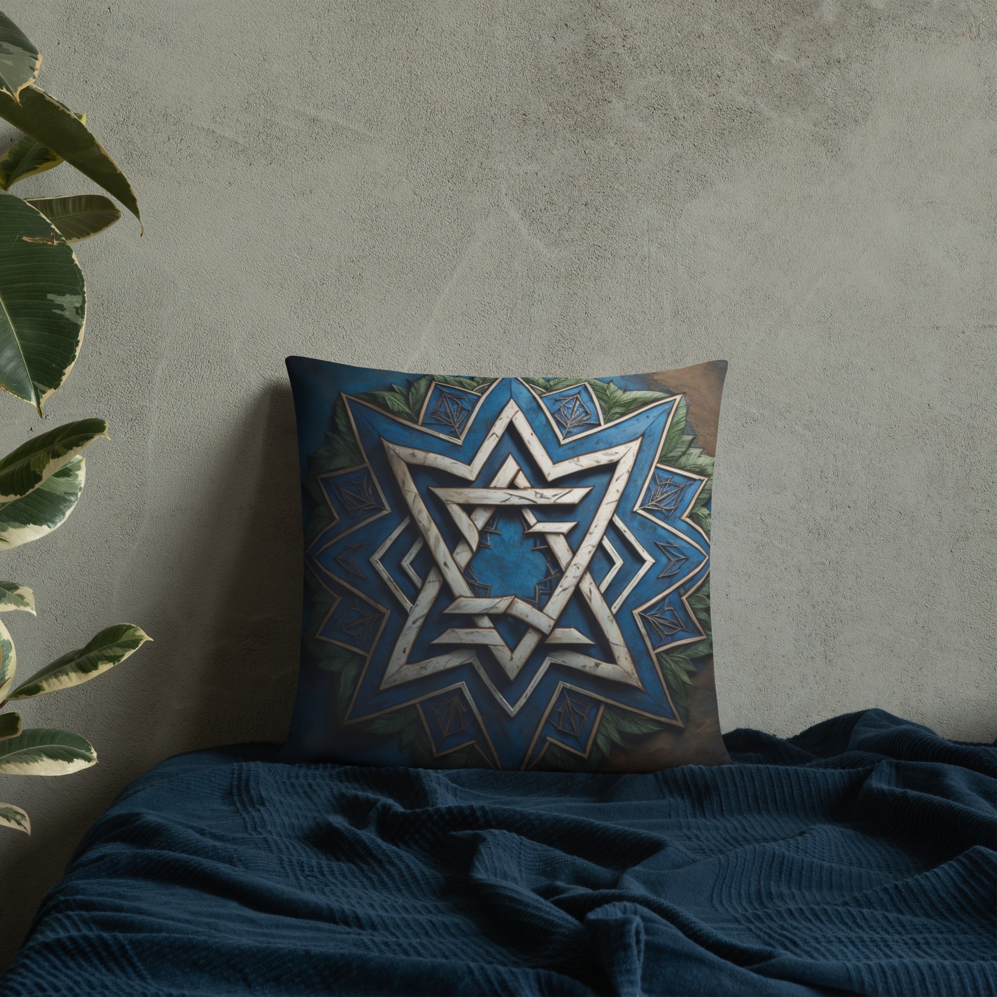 Brave Honor | Star of David | Pillow Case