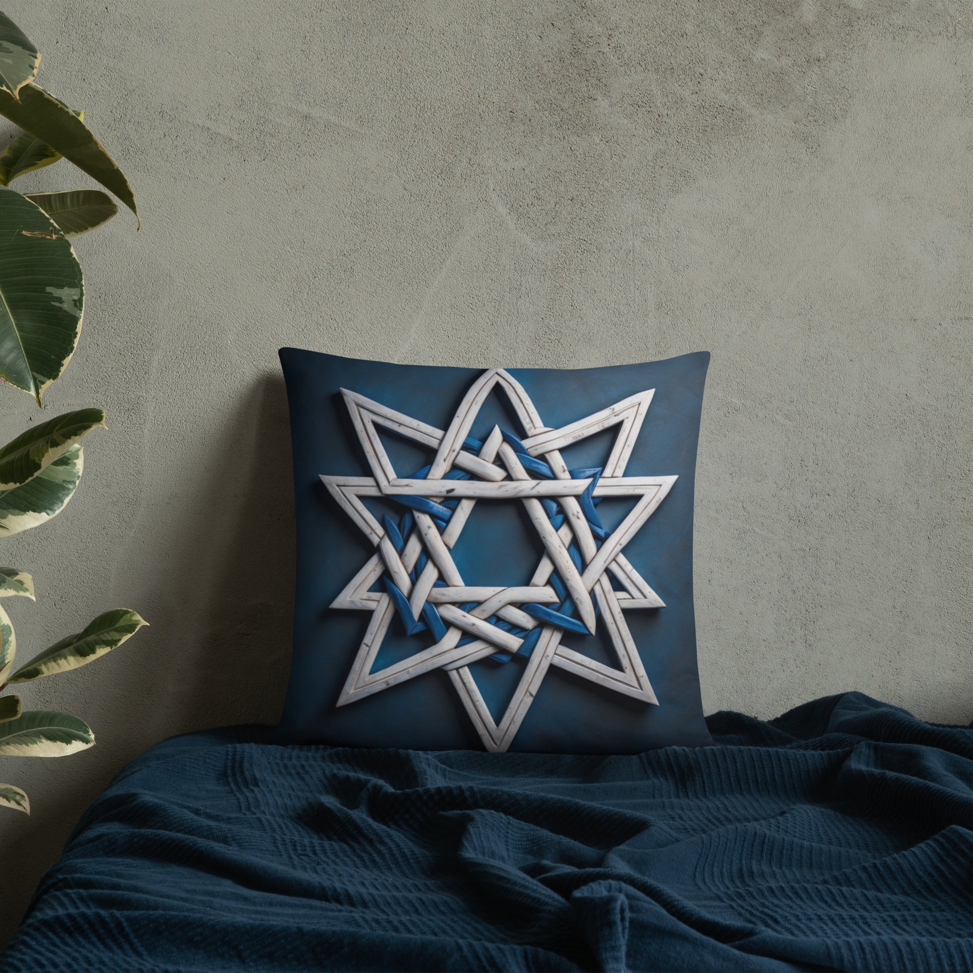 Brave Honor | Star of David | Pillow Case