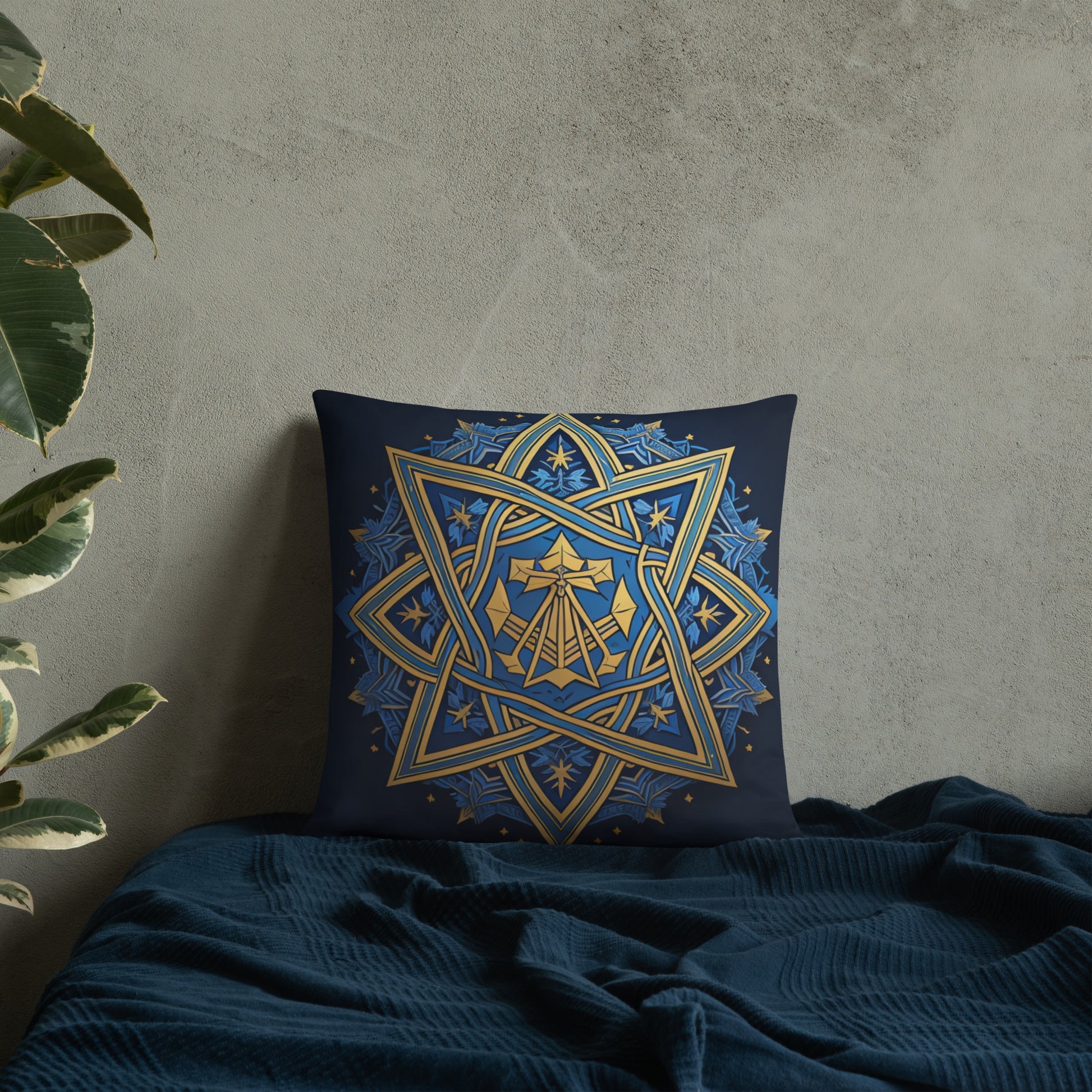 Brave Honor | Star of David | Pillow Case