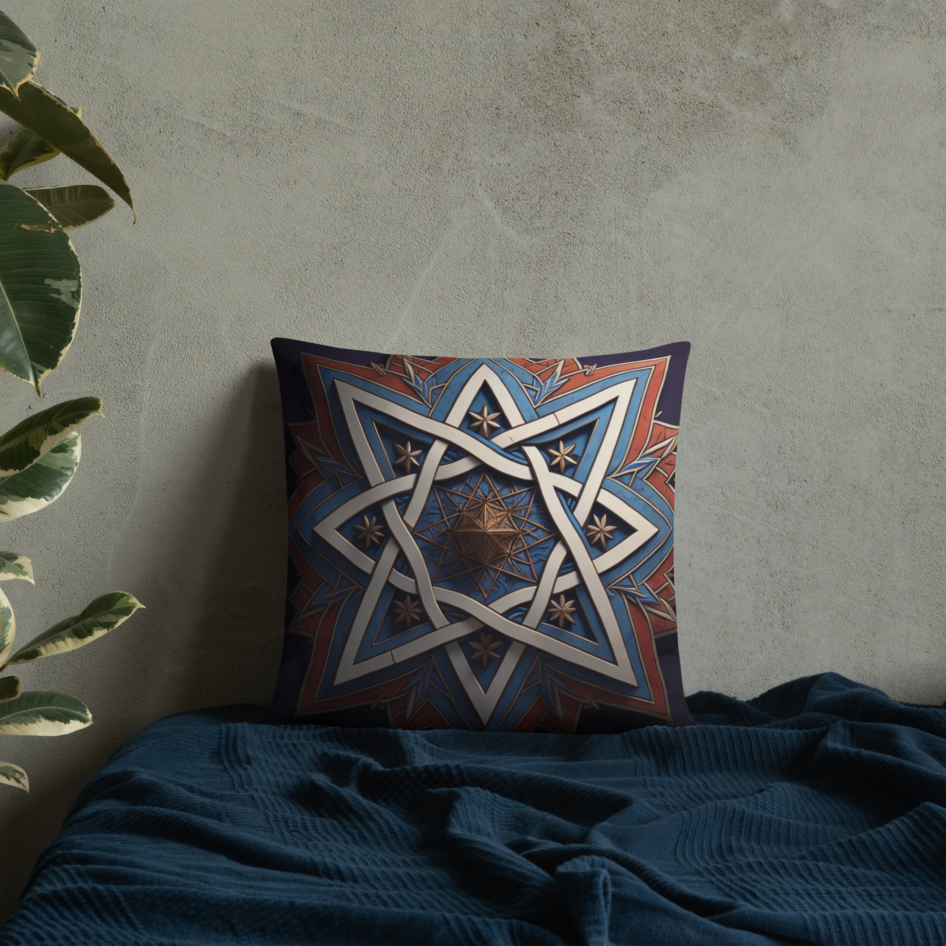 Brave Honor | Star of David | Pillow Case