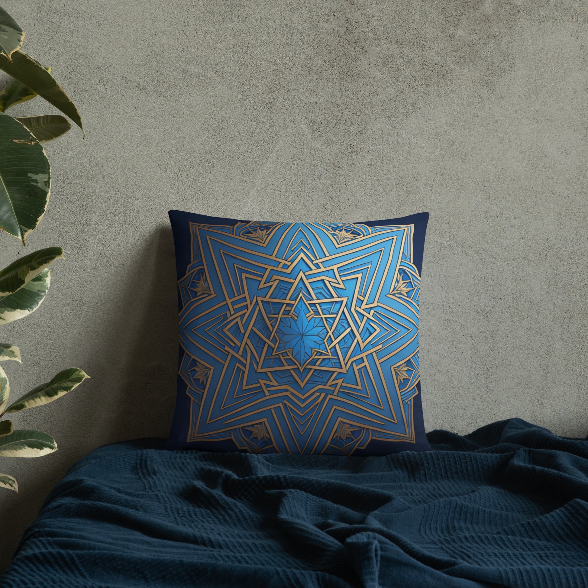 Brave Honor | Star of David | Pillow Case
