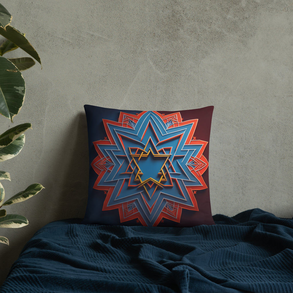 Brave Honor | Star of David | Pillow Case
