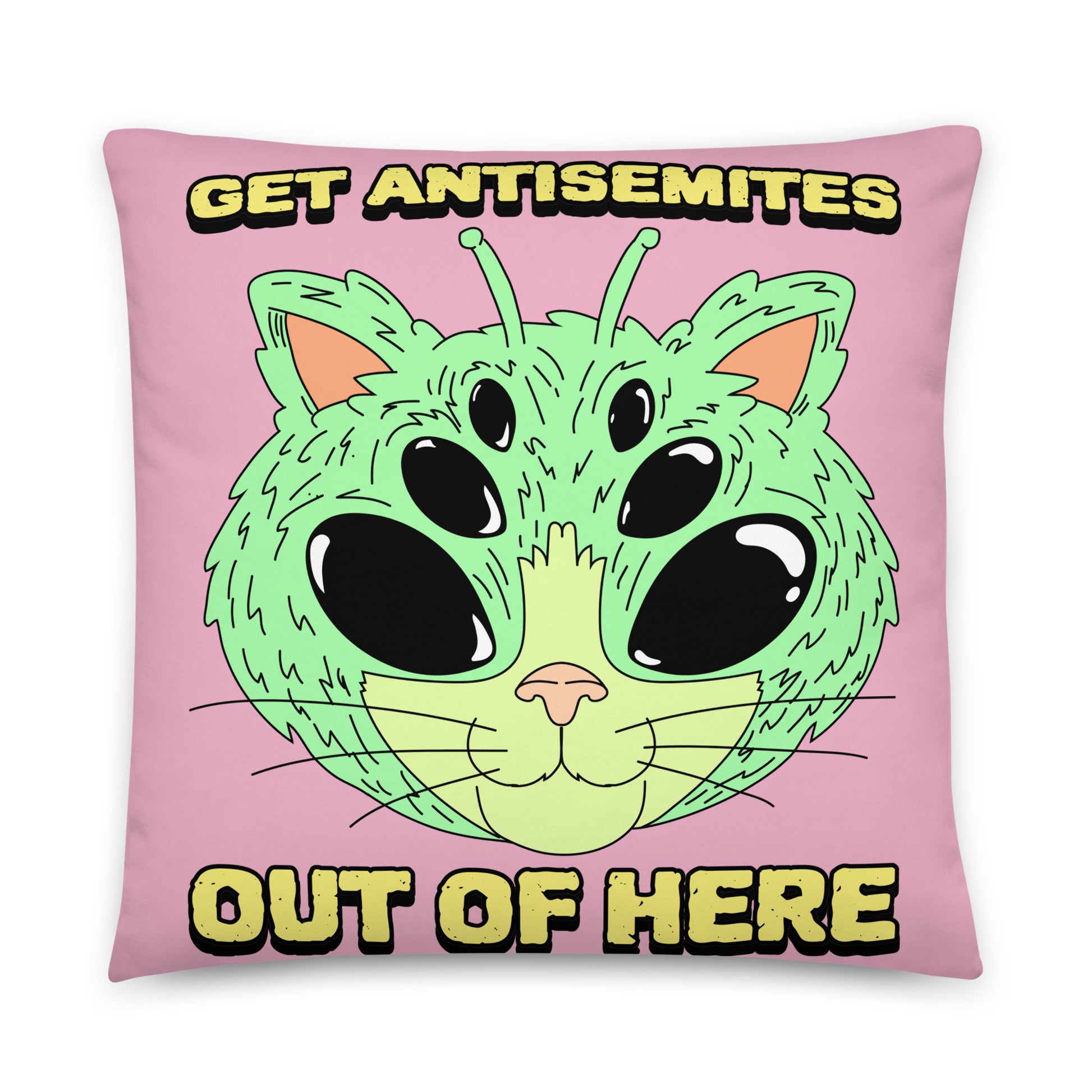 Get Alien Out | Pink Edition | Pillow Case