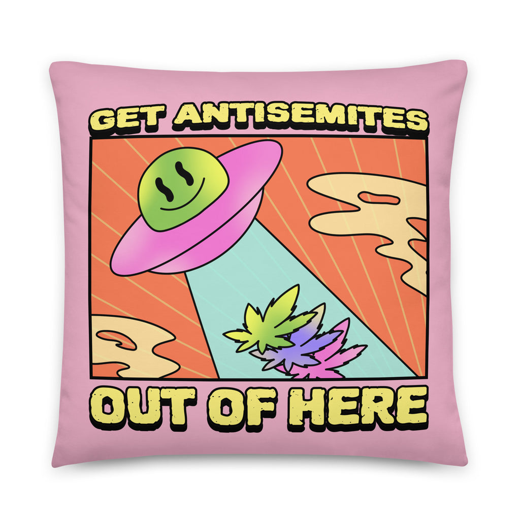 Get Alien Out | Pink Edition | Pillow Case