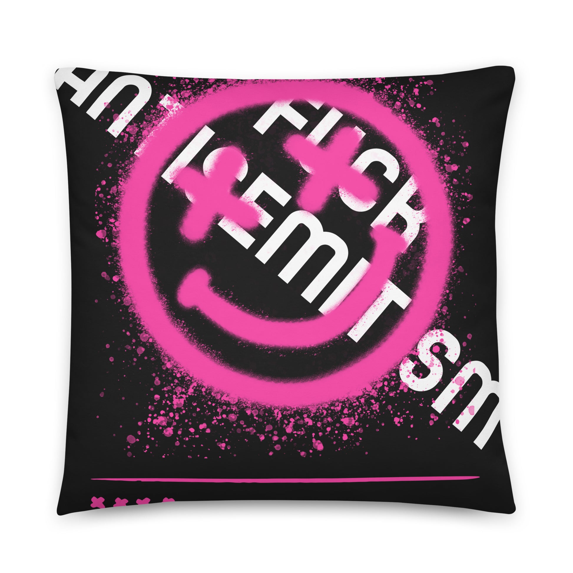 Fuck Antisemitism Graffiti | Pillow Case