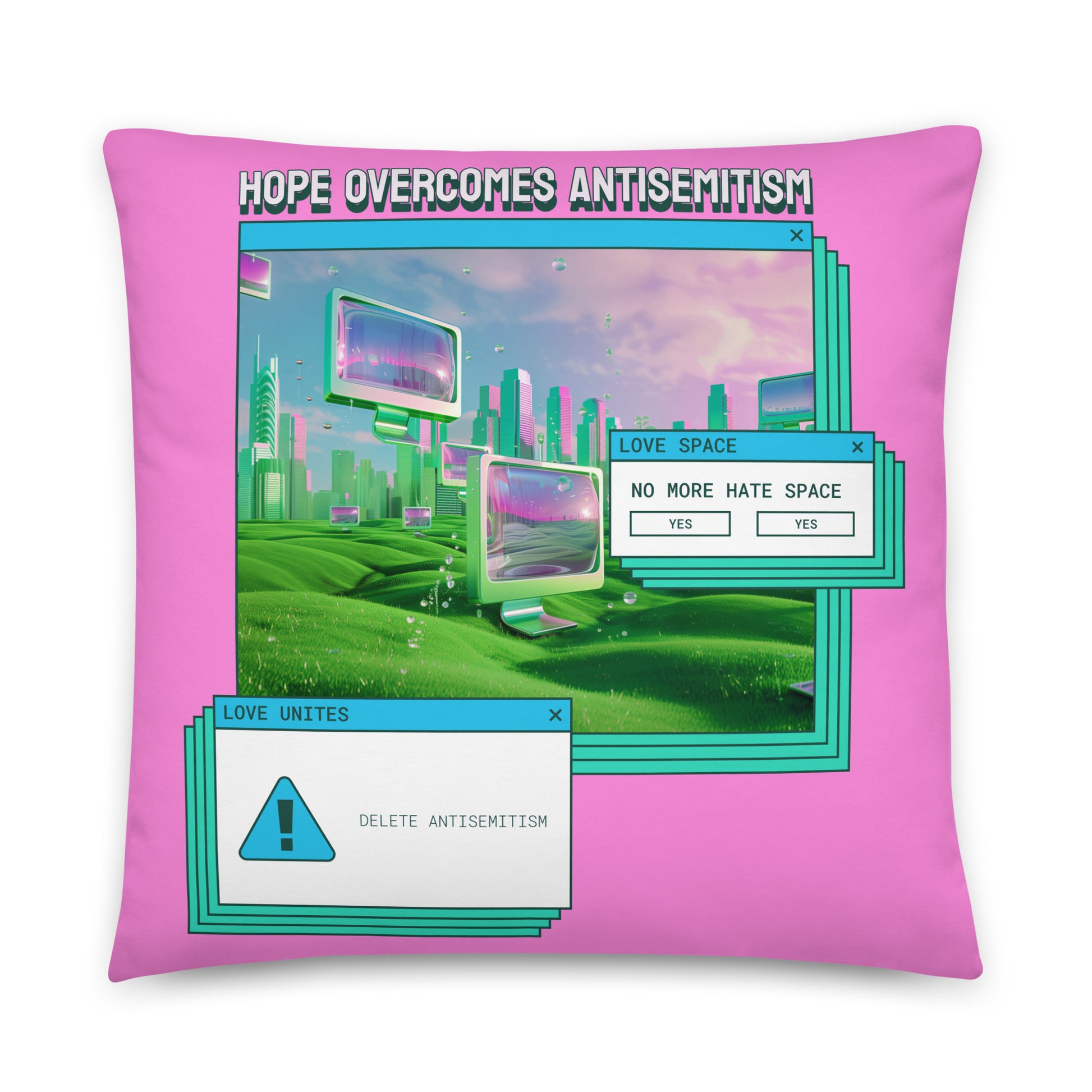 A Colorful Dream | Antisemitism | Pillow Case