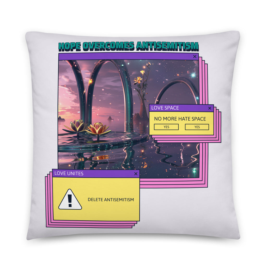 A Colorful Dream | Antisemitism | Pillow Case