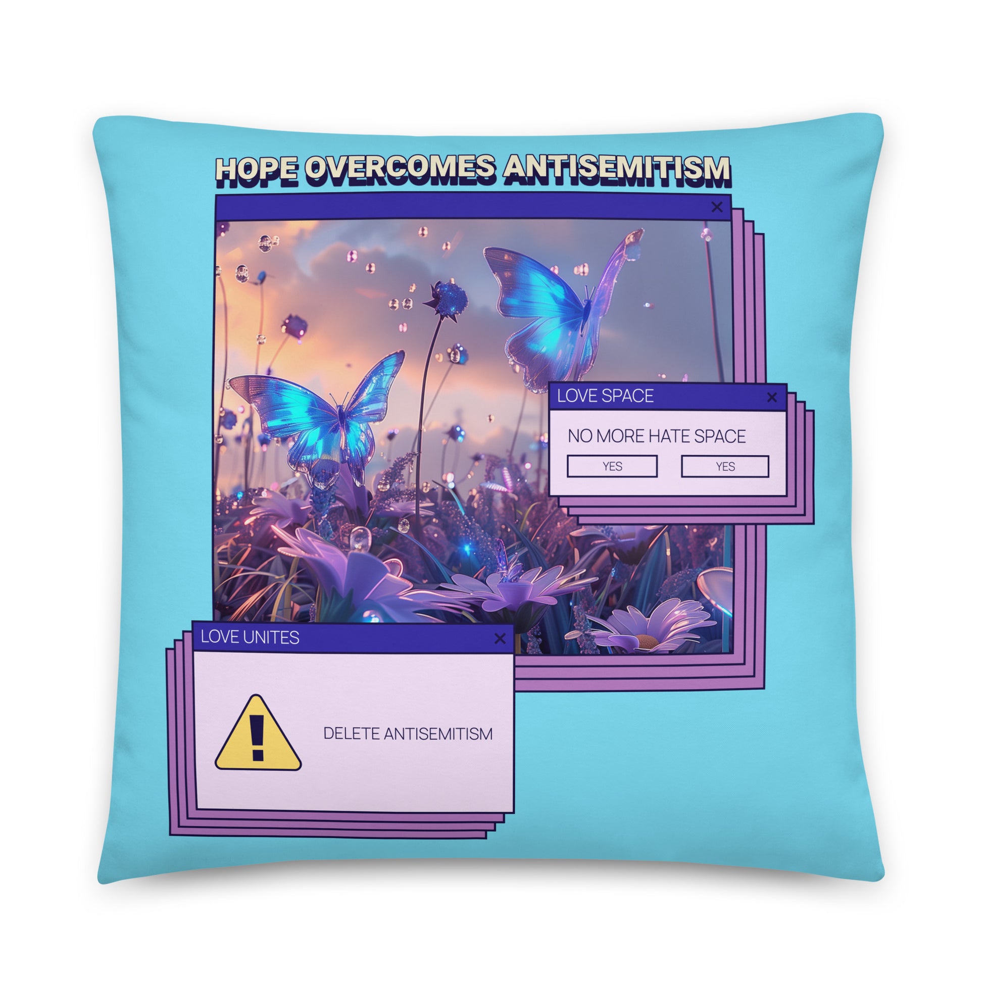 A Colorful Dream | Antisemitism | Pillow Case